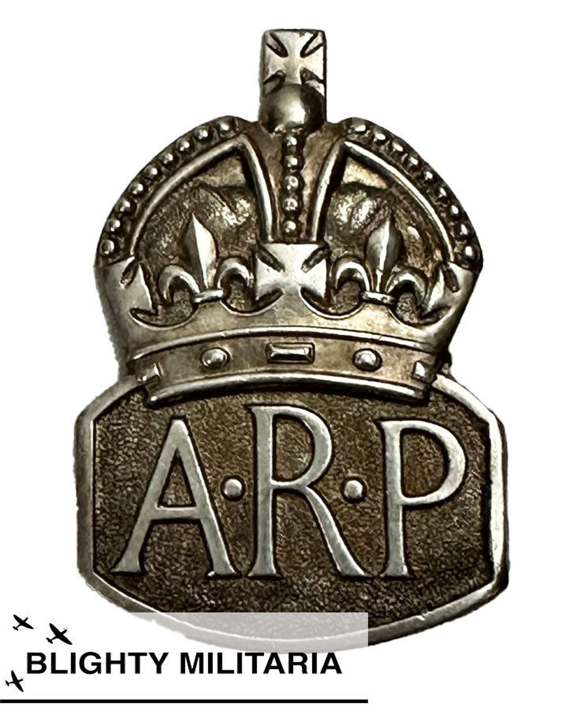 Original 1938 ARP Silver Badge