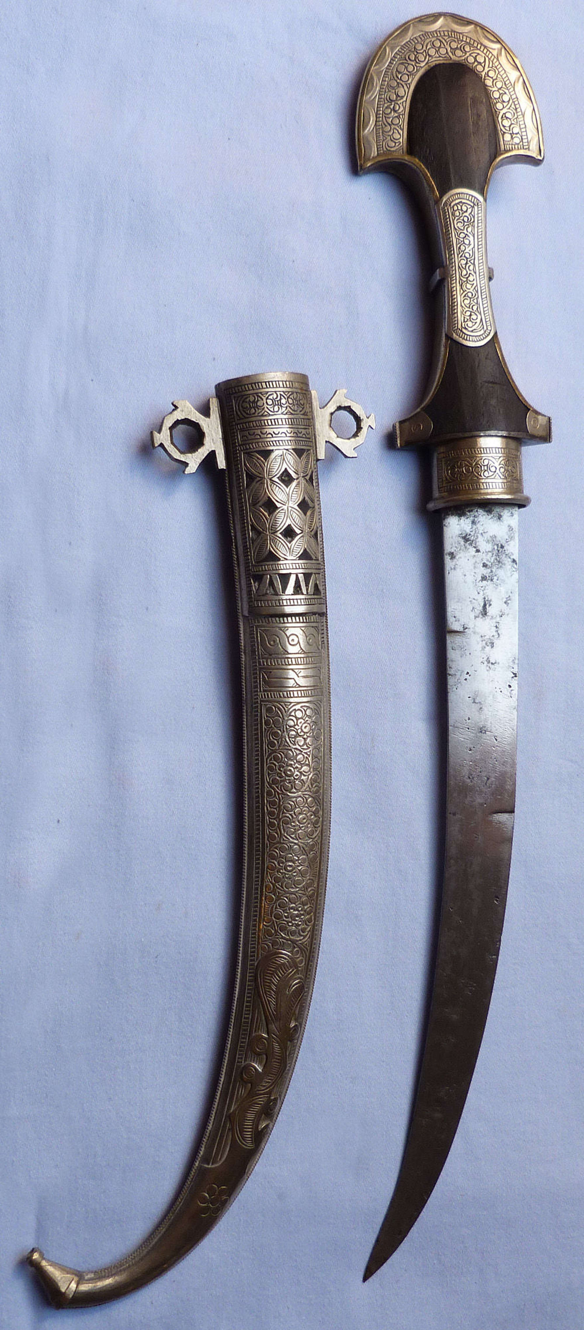 Antique/Vintage Moroccan Koumiyah Dagger #4