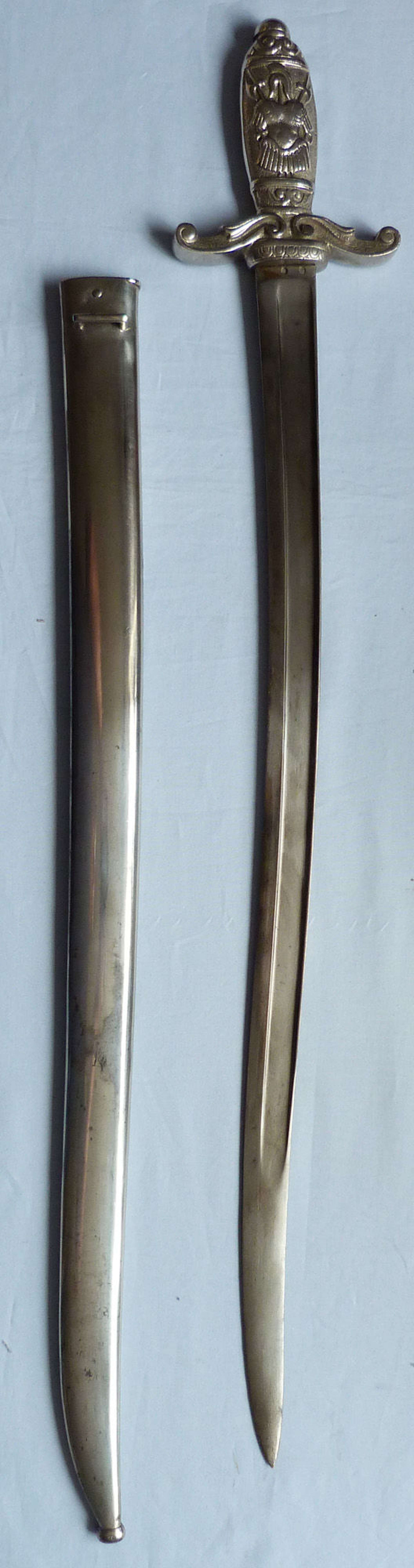 Unusual French Model 1866 Chassepot Bayonet Short Sword