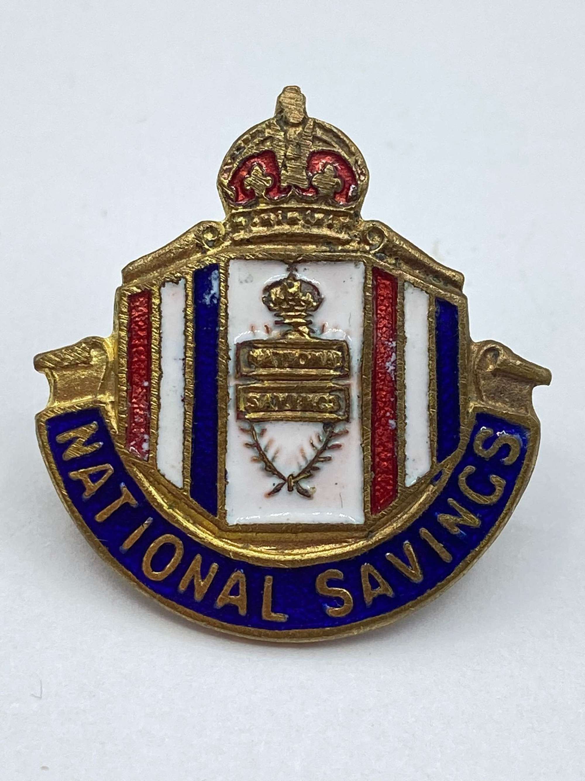 WW2 British Home Front 1930s National Savings Donation Badge