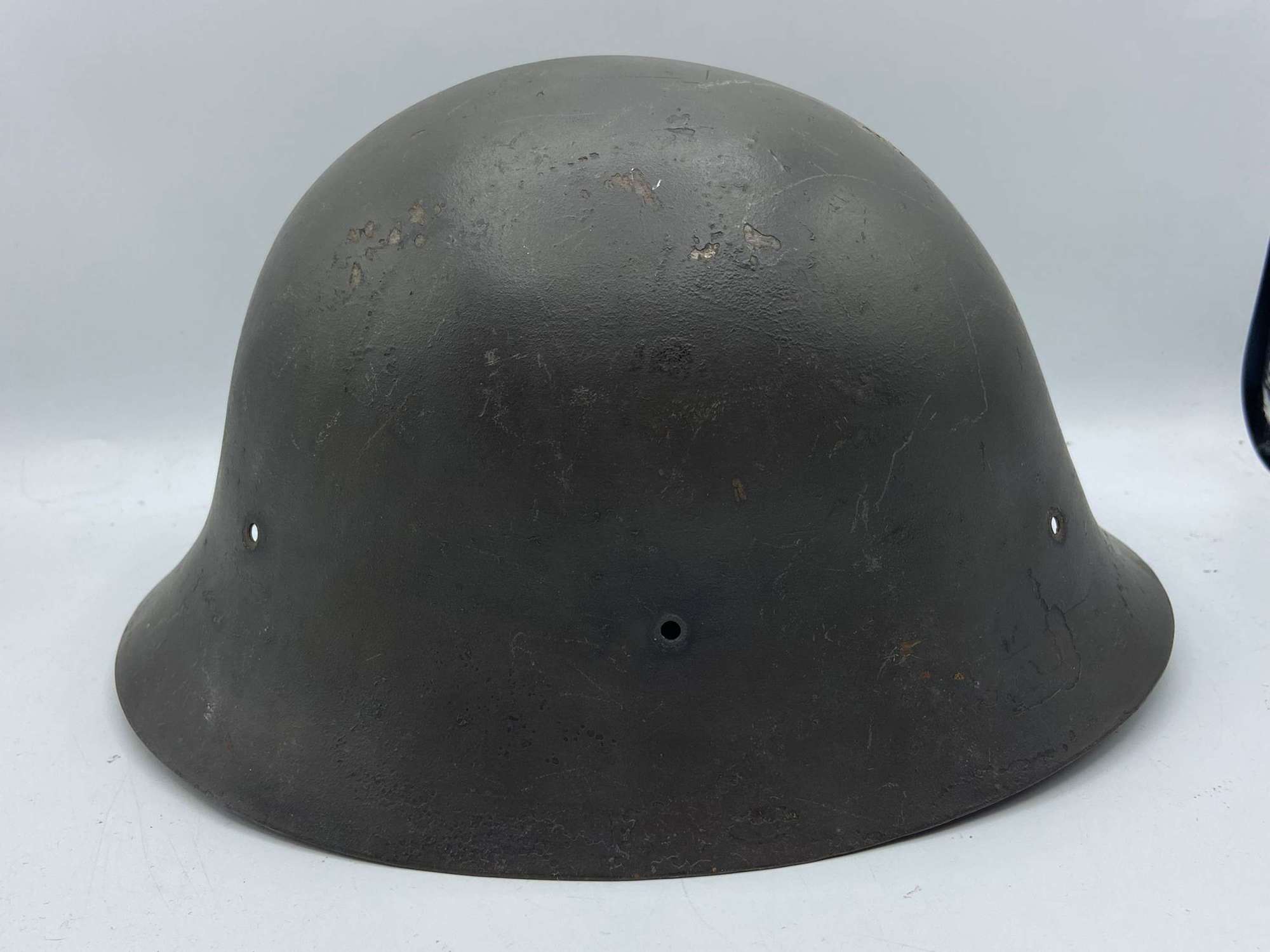 Post WW1 Swedish Civil Defense M26 Helmet Shell