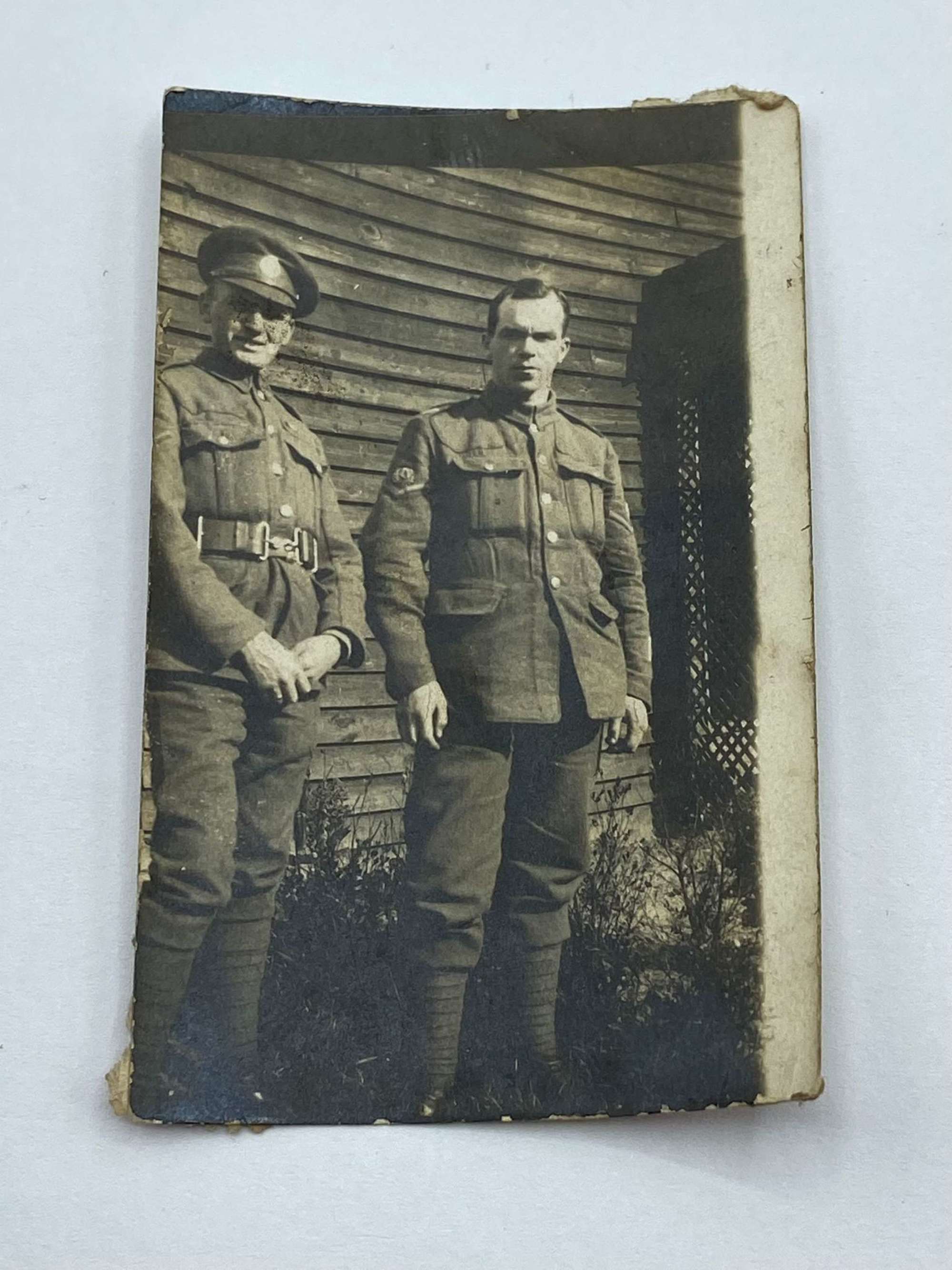 WW1 Lance Corporal Wearing A Lewis Gunner Trade Patch Photograph