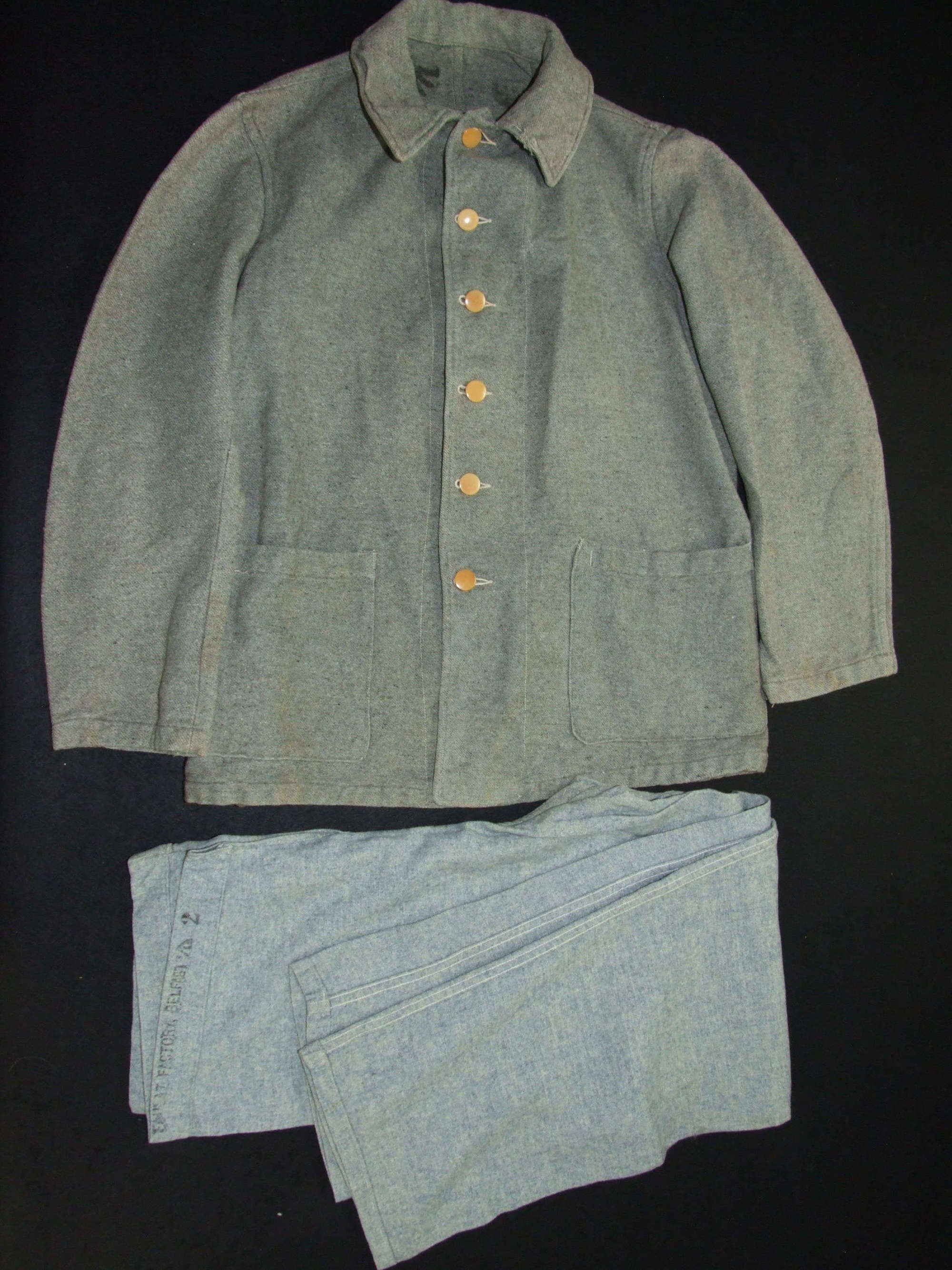WW1 German POW Uniform Used in US Camps