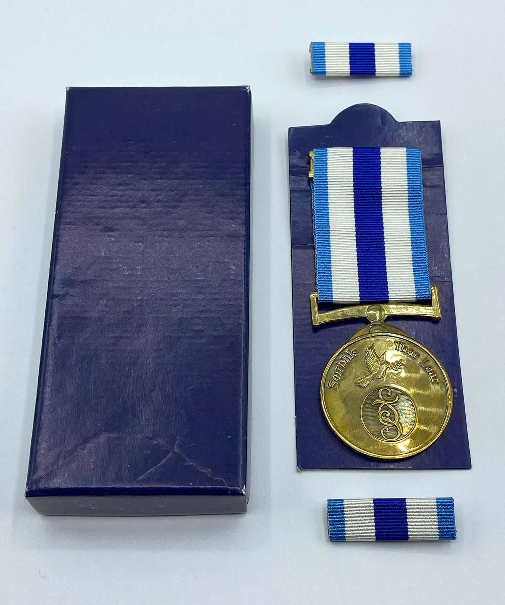 Post WW2 Irish Garda Siochana United Nations Overseas Service Medal