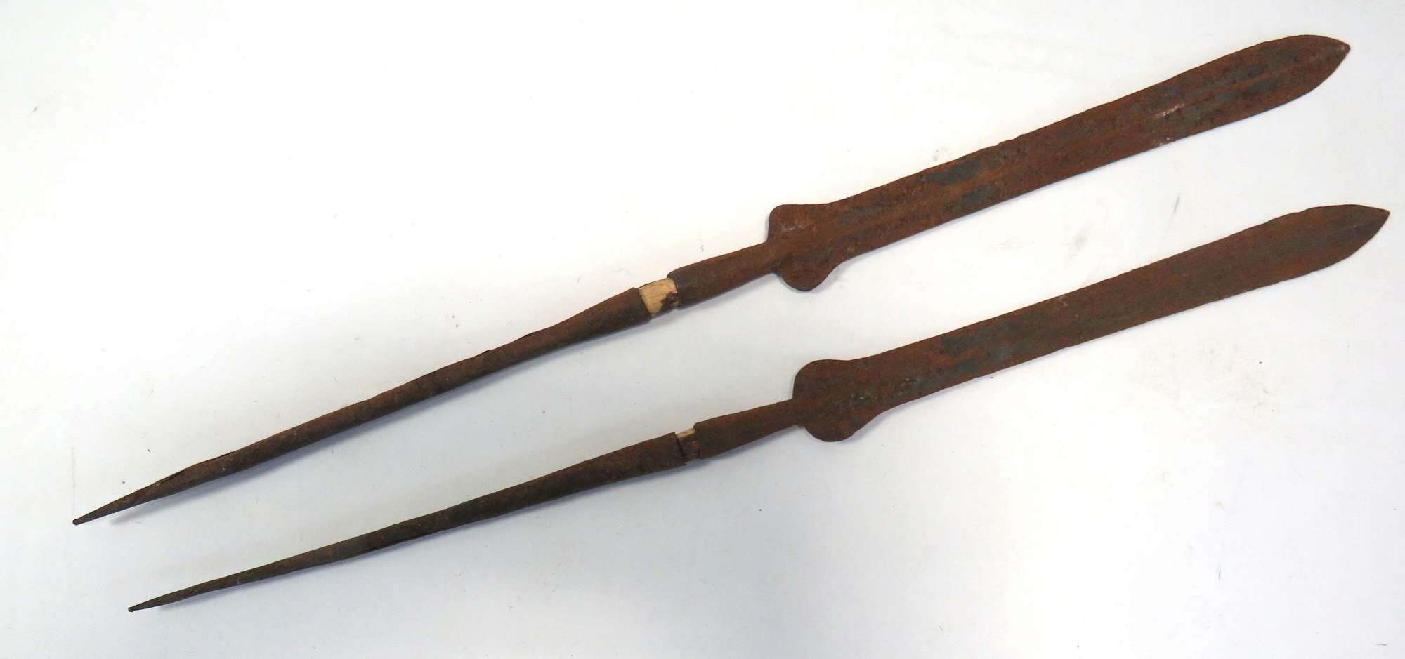 Pair of Miniature Early 20th Century Massi Spears