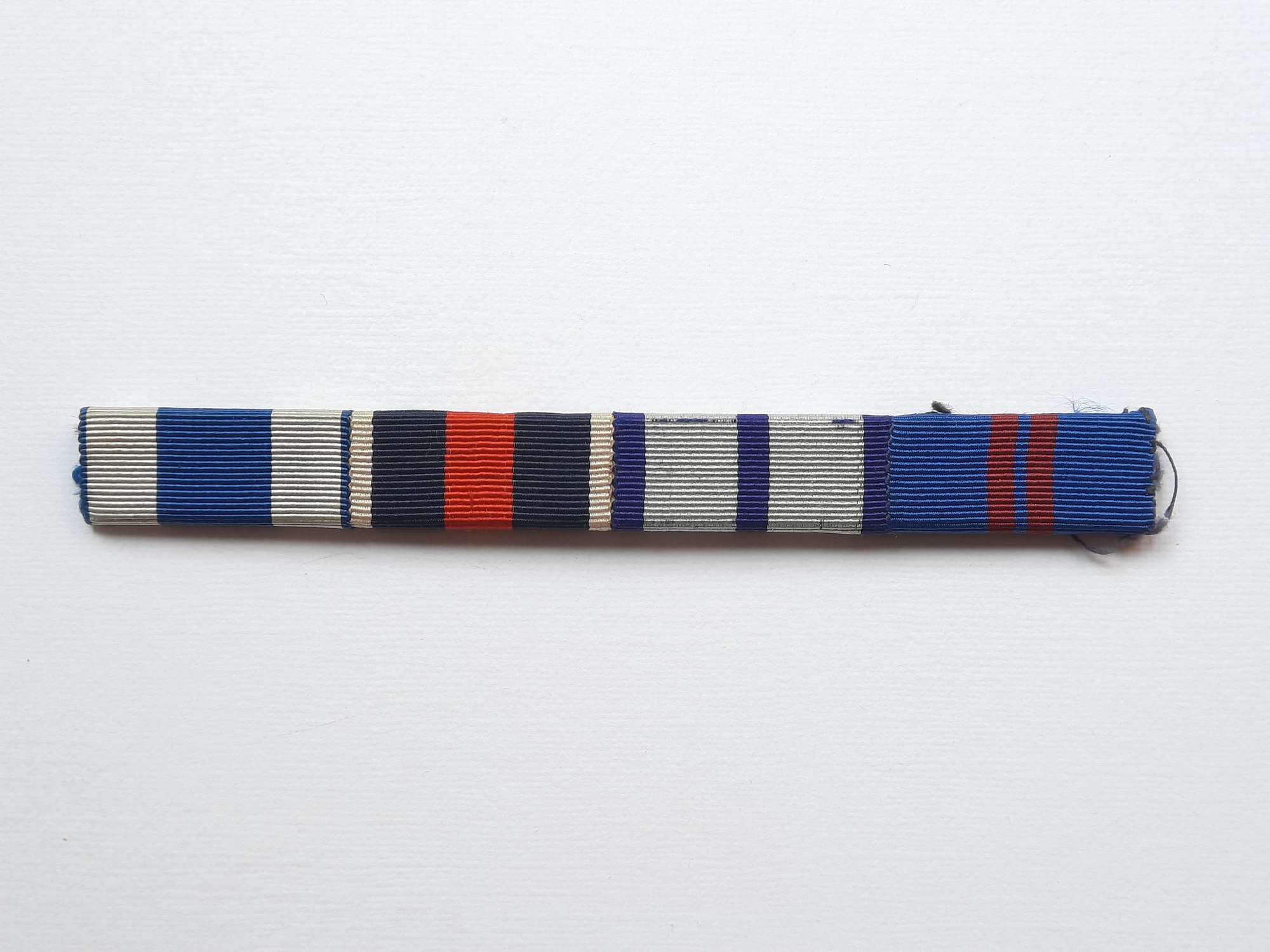 Early 20th Century Medal Ribbon Bar
