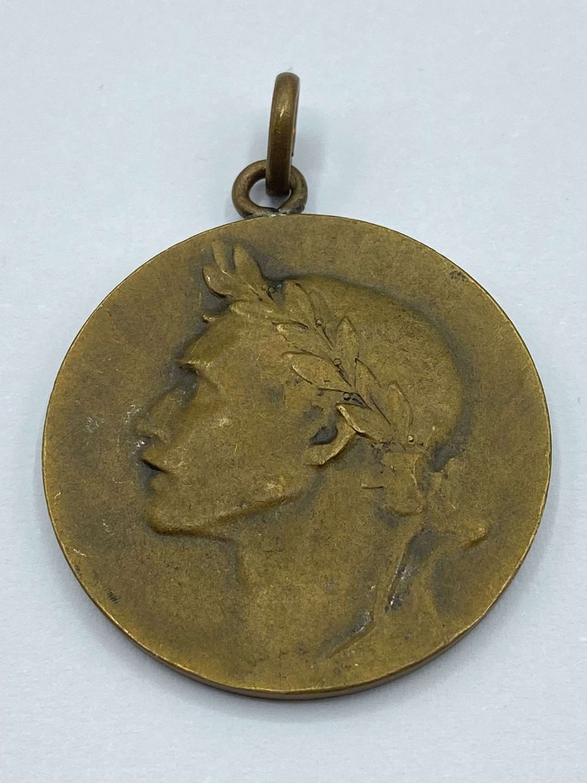 Post WW1 French Kayaking Whitewater Ranking Competition 1922 Medal