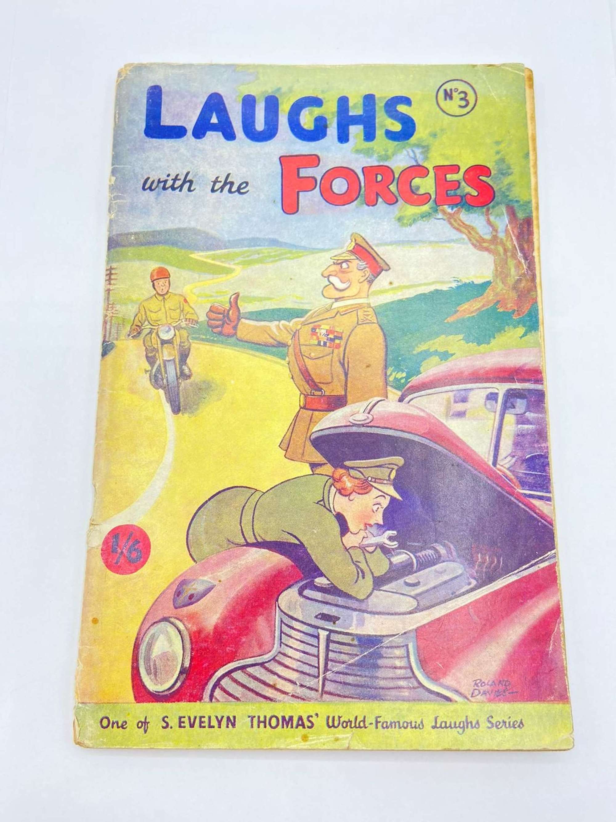 Post WW2 Laughs With The Forces No3 By Evelyn Thomas Publication