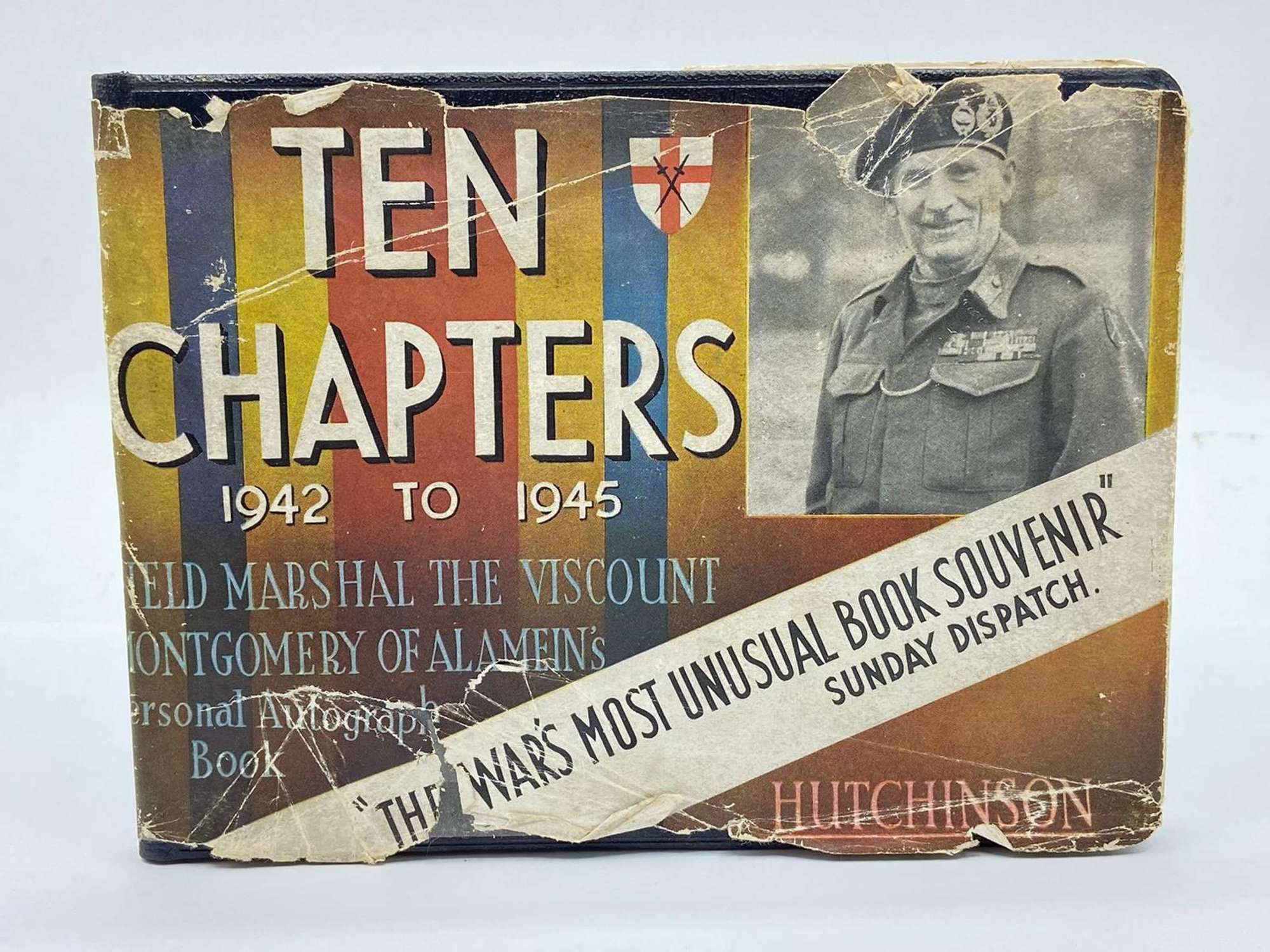 WW2 Ten Chapters 1942 - 1945 Montgomery, Field Marshal B L Short Book