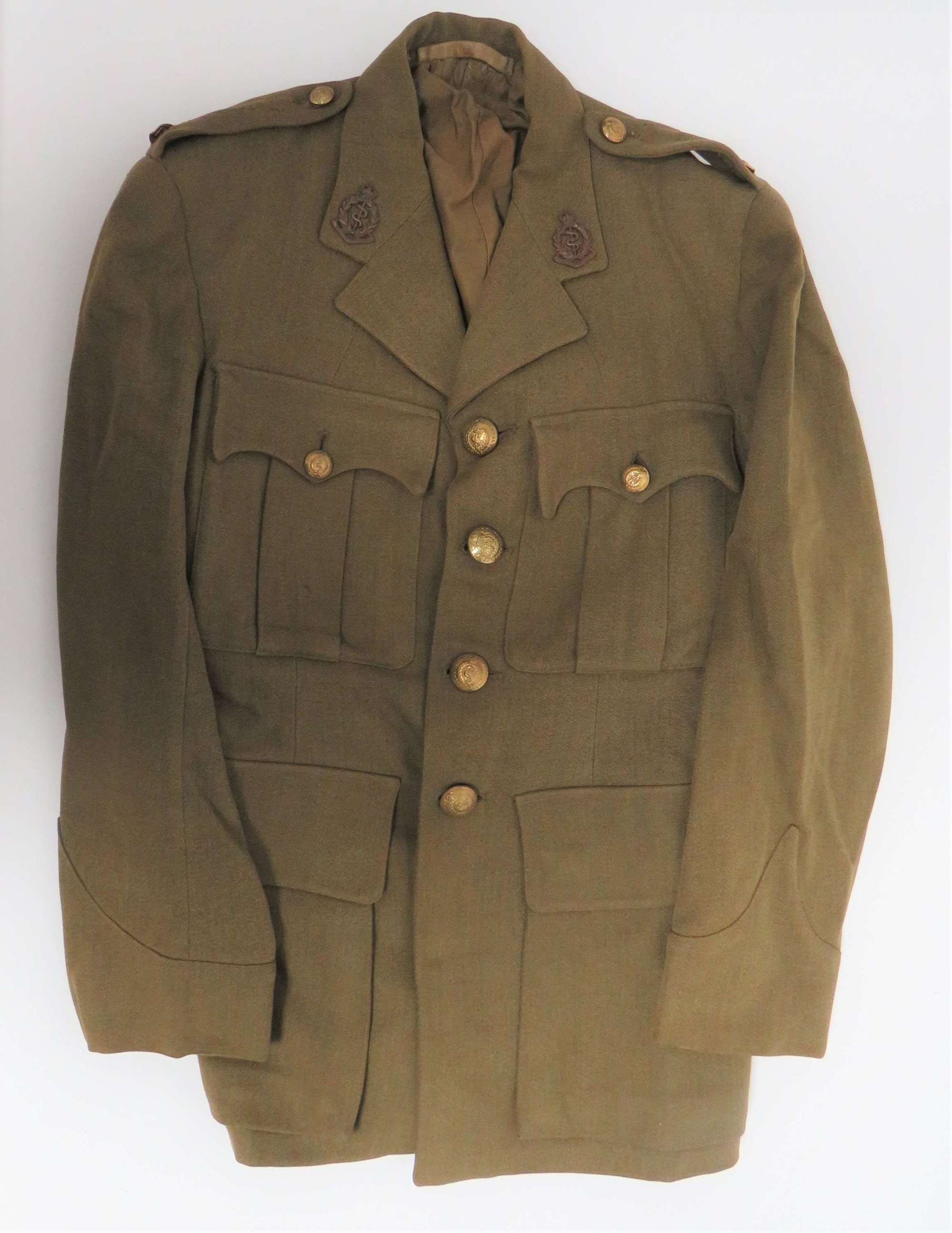WW 2 Royal Army Medical Corps Officers Service Dress Tunic
