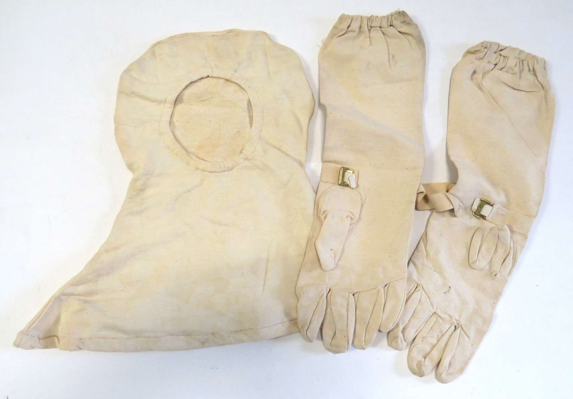 Royal Navy Anti Flash Hood and Gloves