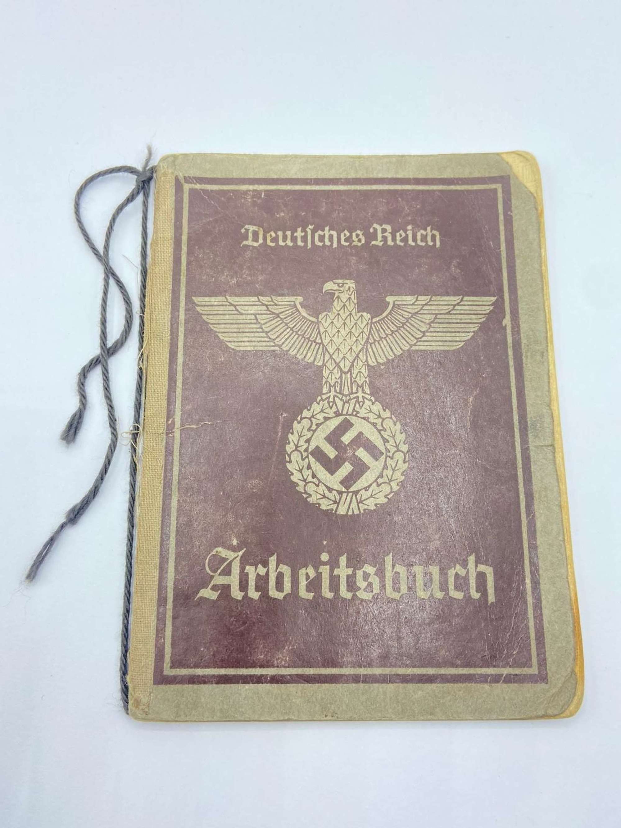 WW2 German Issued Work Book