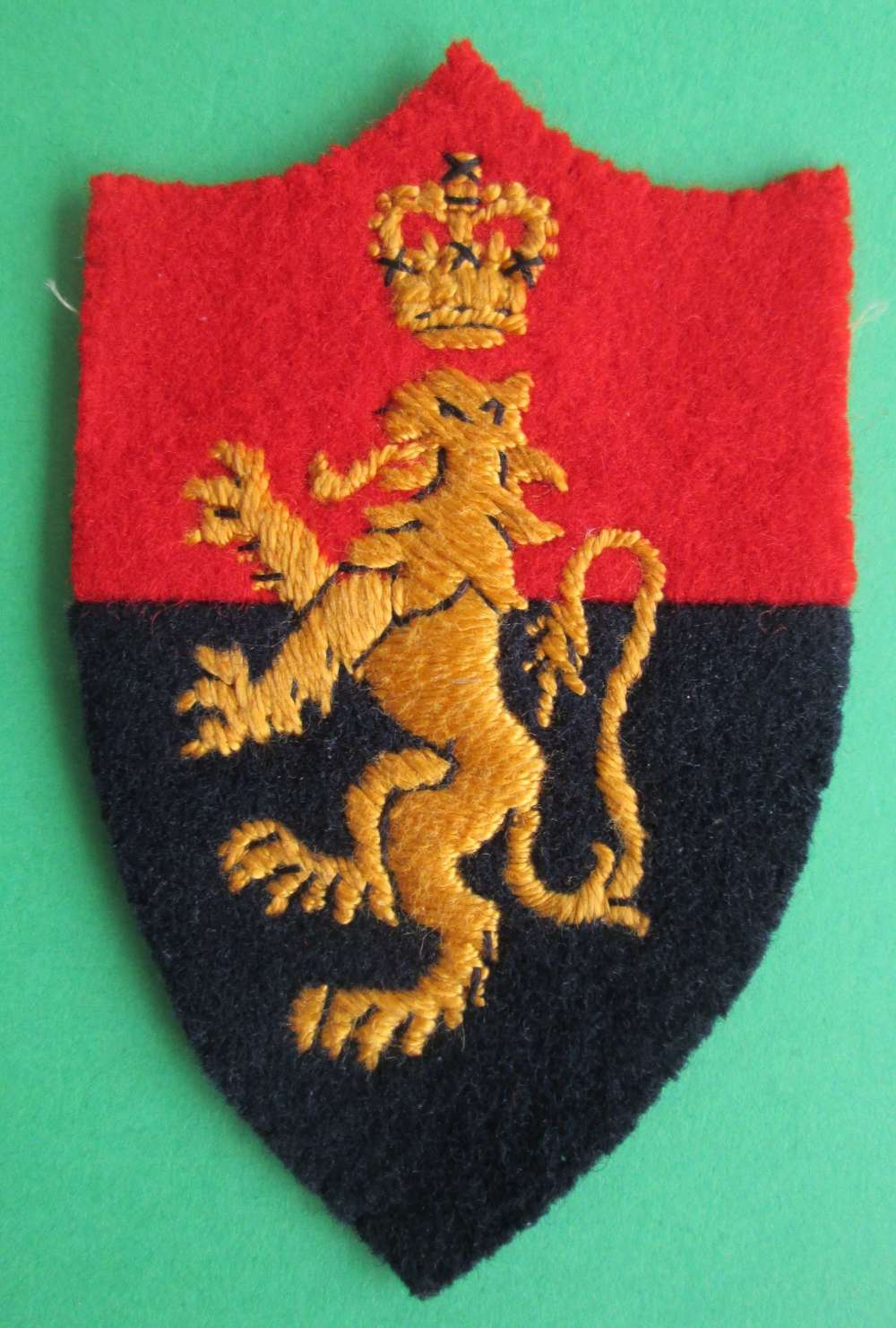 HEADQUARTERS MIDDLE EAST LAND FORCES 2ND PATTERN FORMATION SIGN