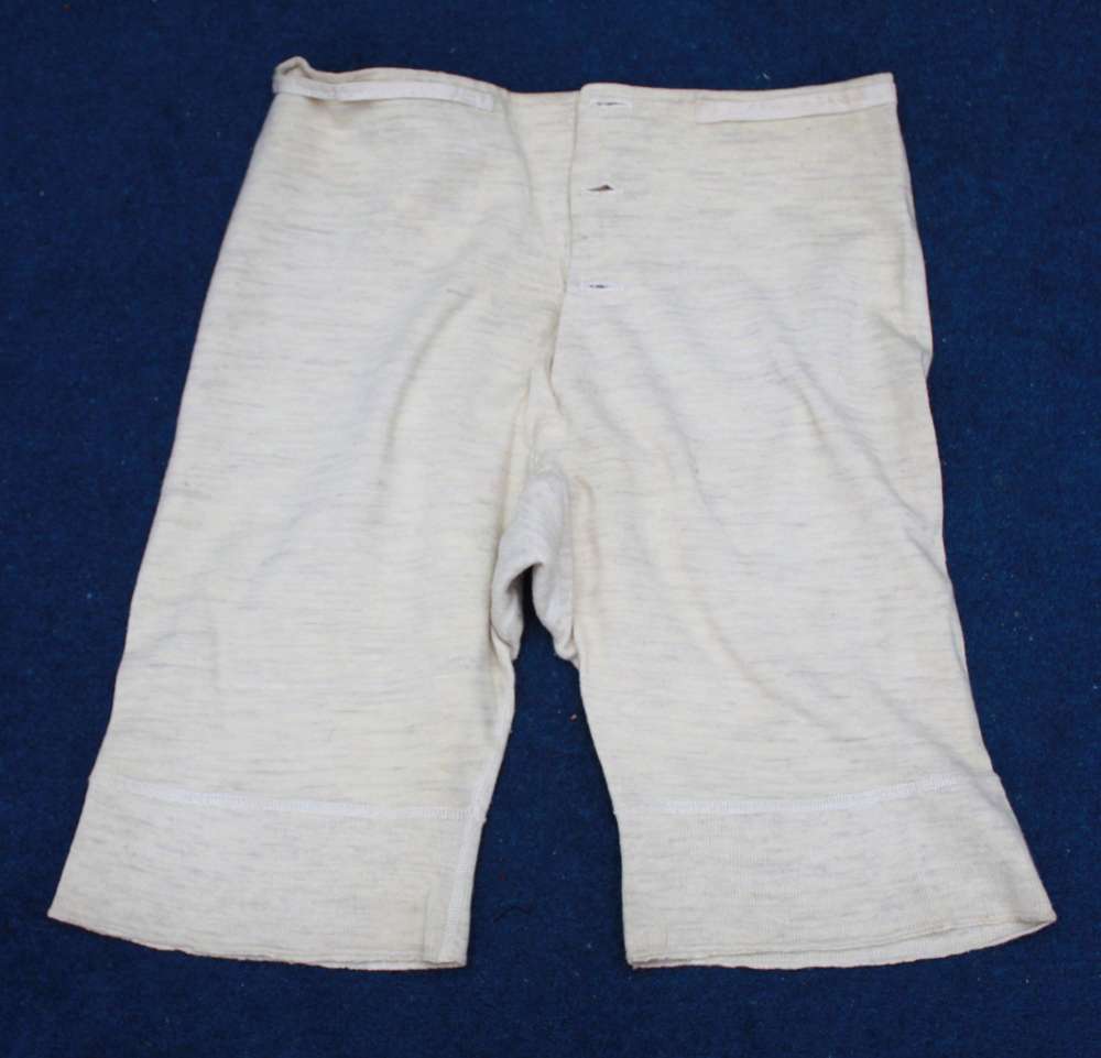 1941 Dated British or Canadian Army Underpants.34 Inch Waist.