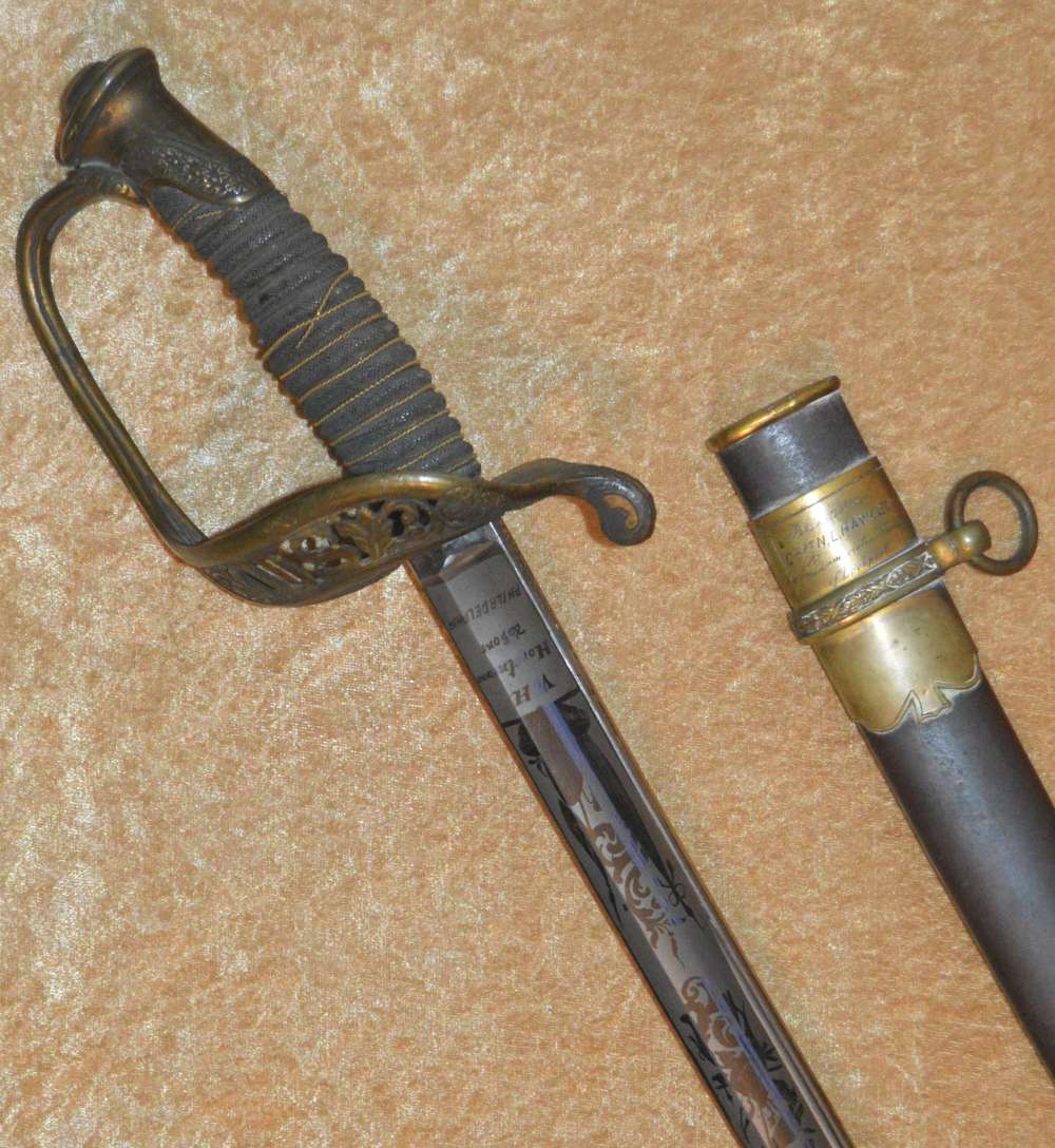 Civil War Presentation US M1850 Staff & Field Officer&rsquo;s Sword
