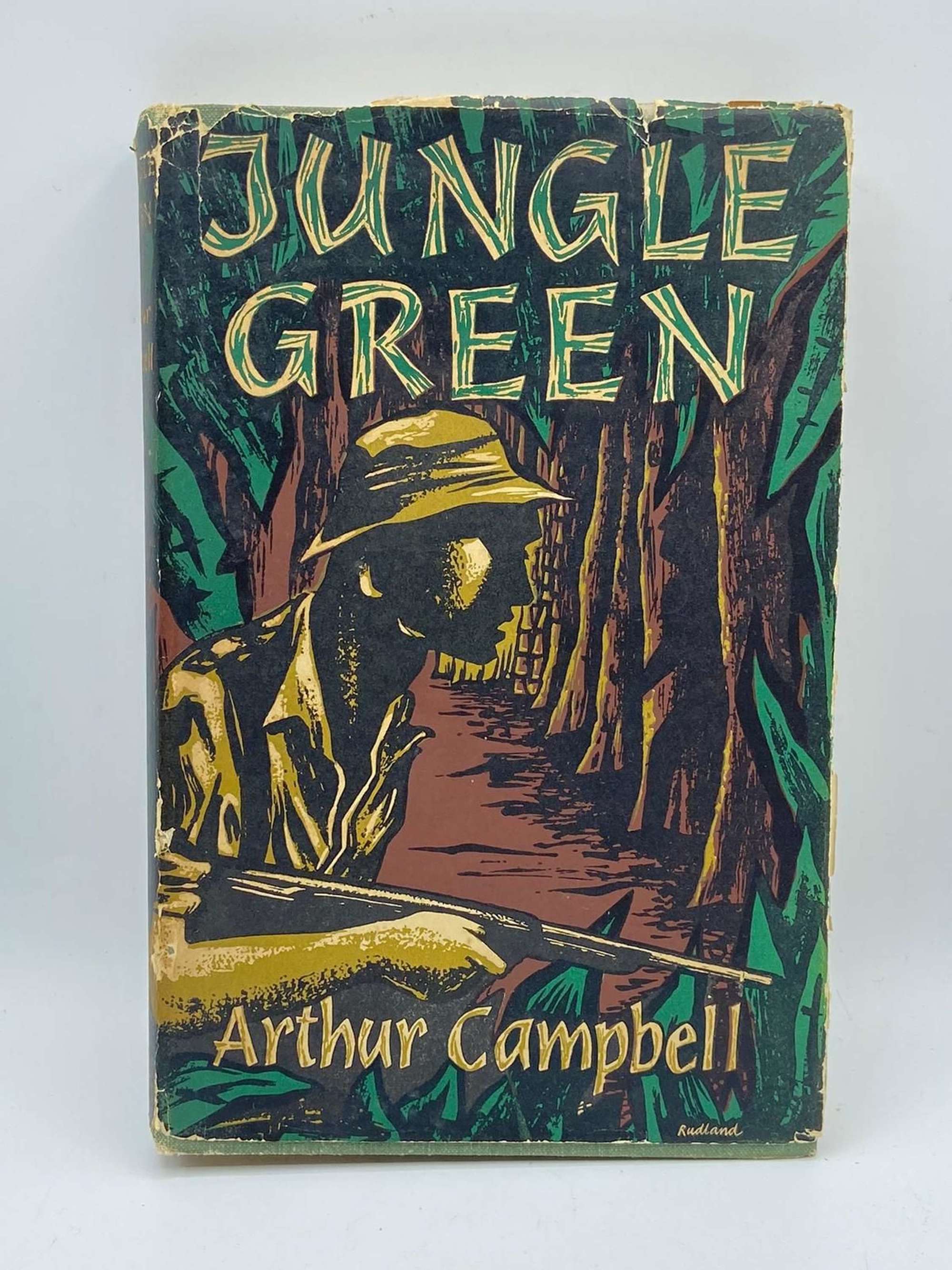 Post WW2 Malaya Campaign Book: Jungle Green By Arthur Campbell