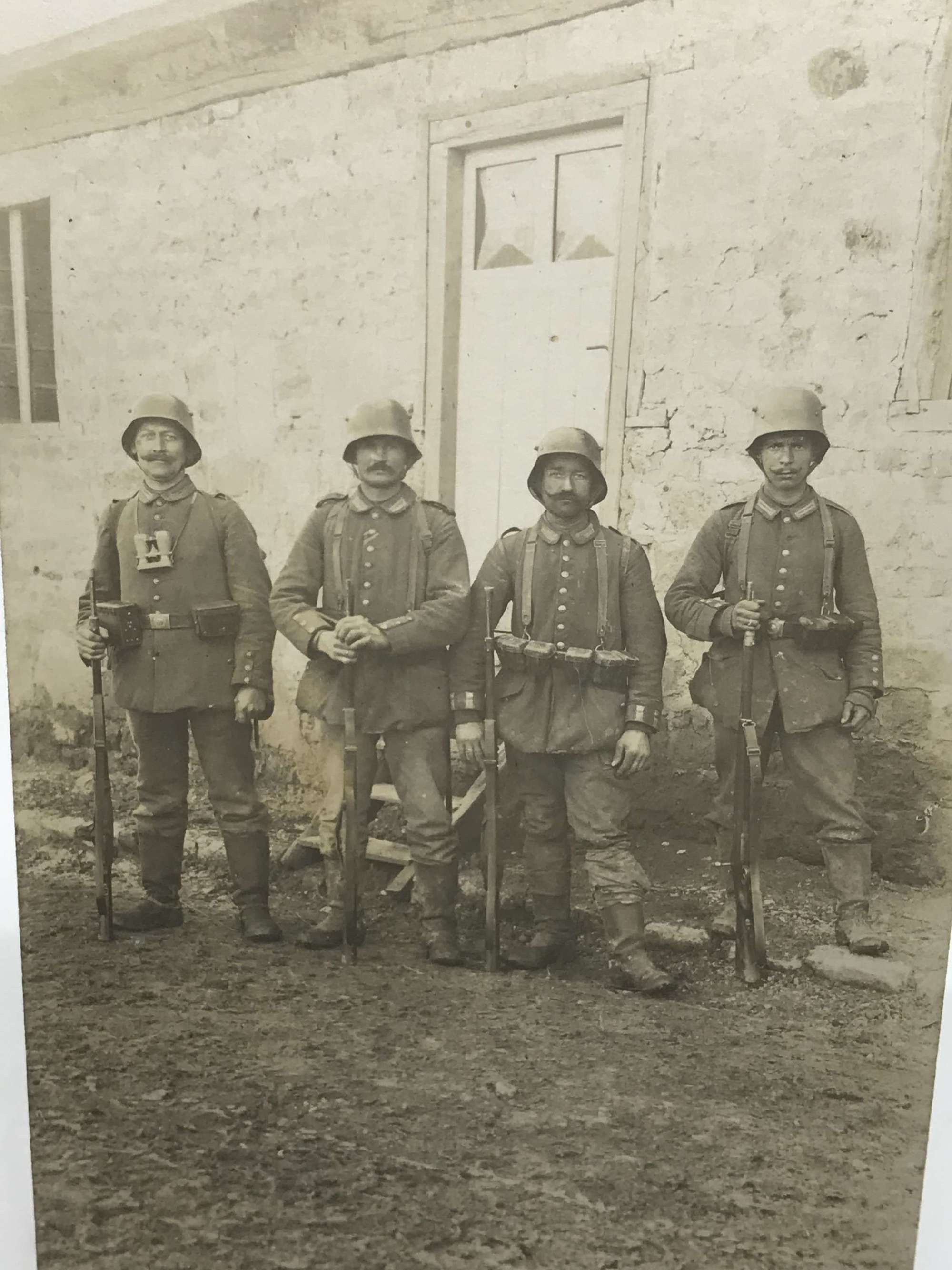 German infantry postcard dated, 1917