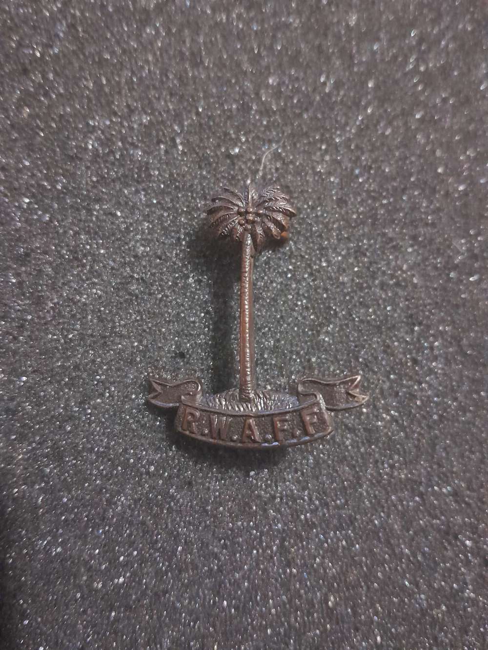 Royal West African Field Force Collar Badge