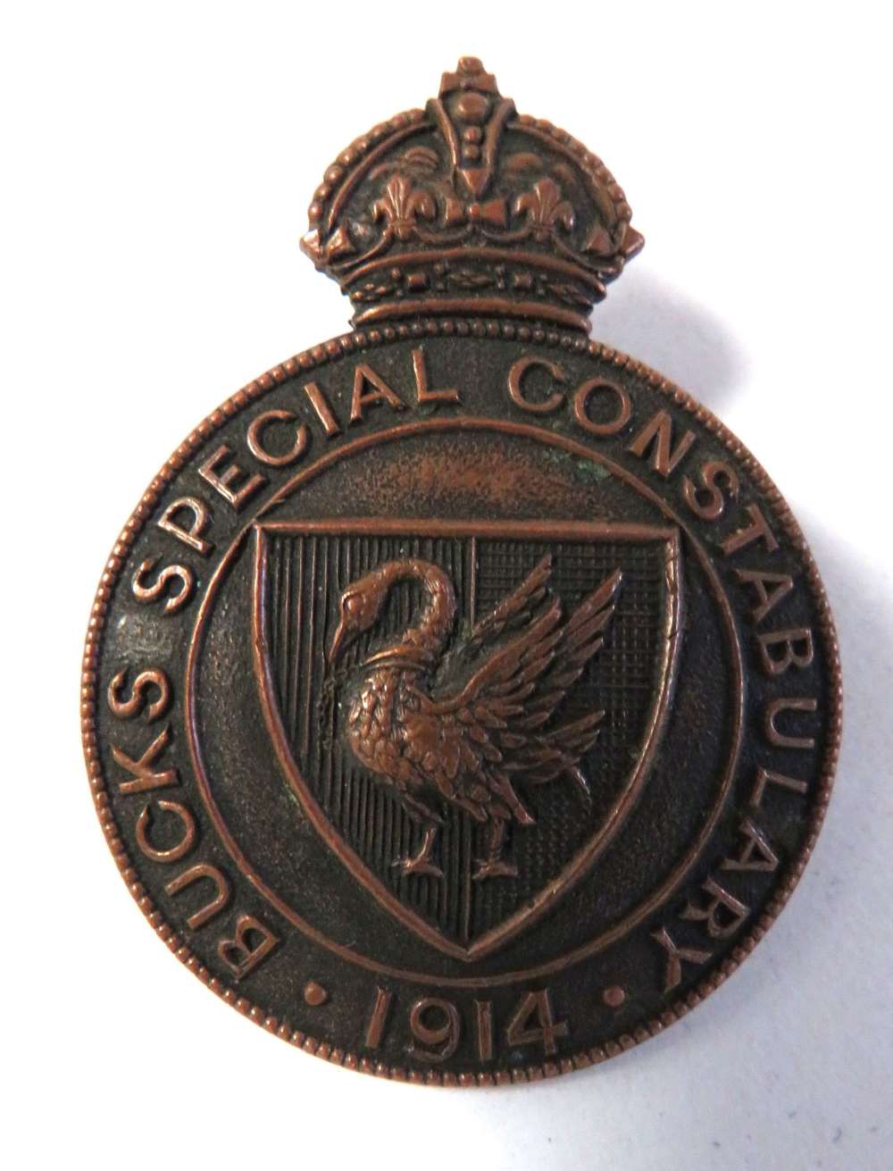 Bucks Special Constabulary 1914 Lapel Badge