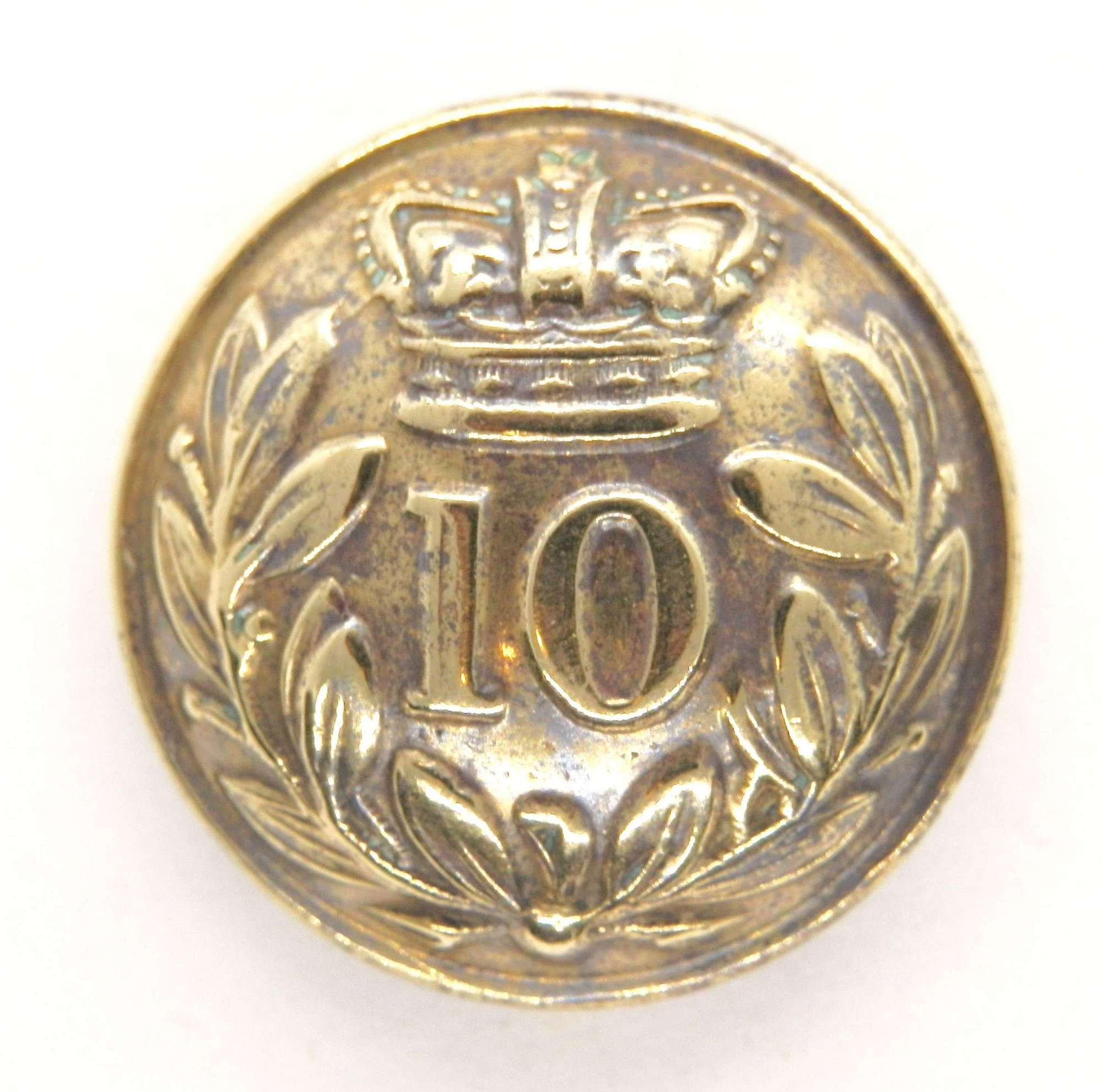 10th (North Lincoln) Regt. of Foot Button.