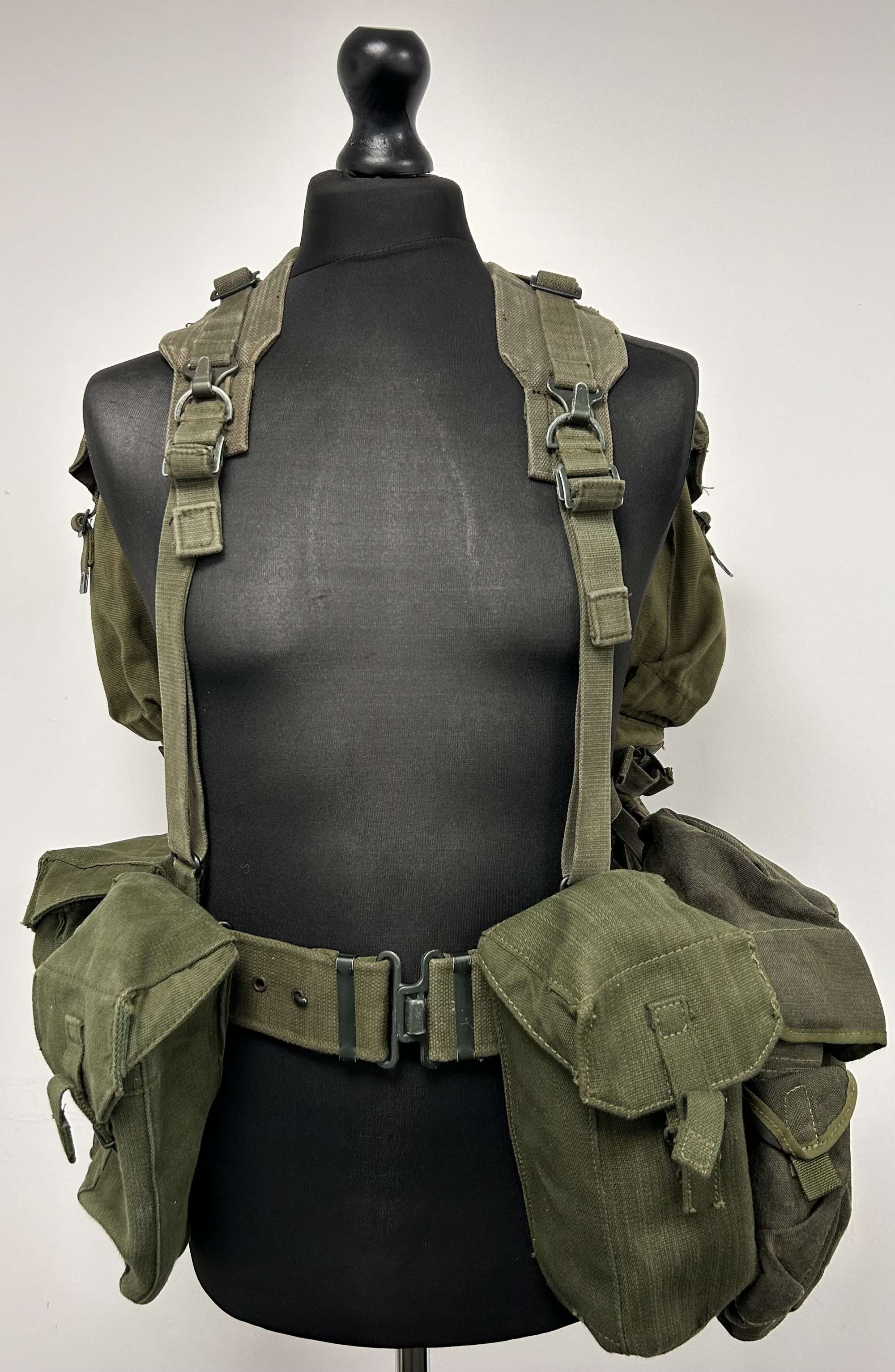 British Military Issue 58 Pattern Complete Webbing Rig System