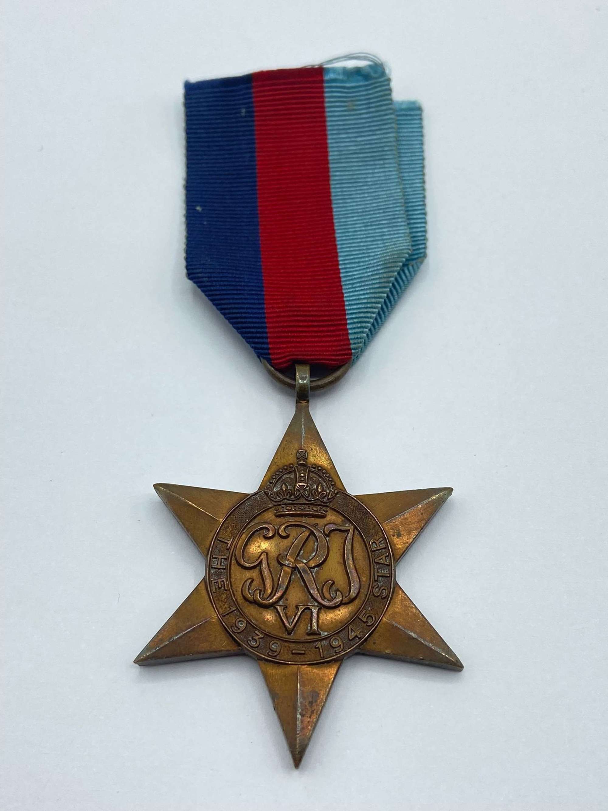 WW2 British & Commonwealth 1939-45 Star Medal With Original Ribbon