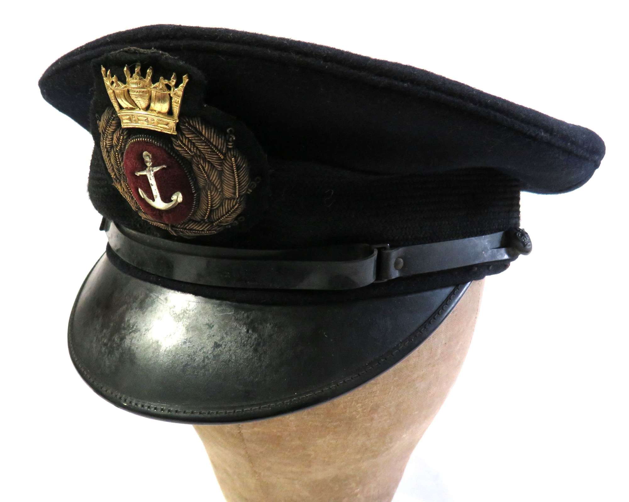 WW2 Pattern Merchant Navy Officers Service Dress Cap