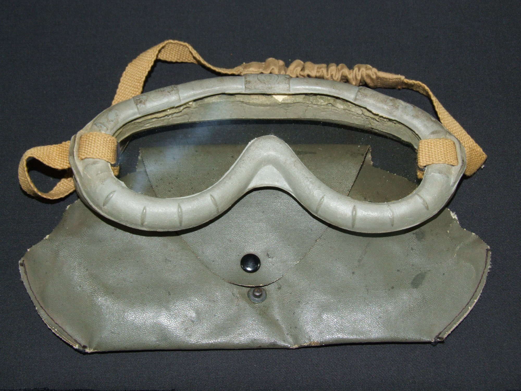 WW2 Canadian Tank Crew Goggles
