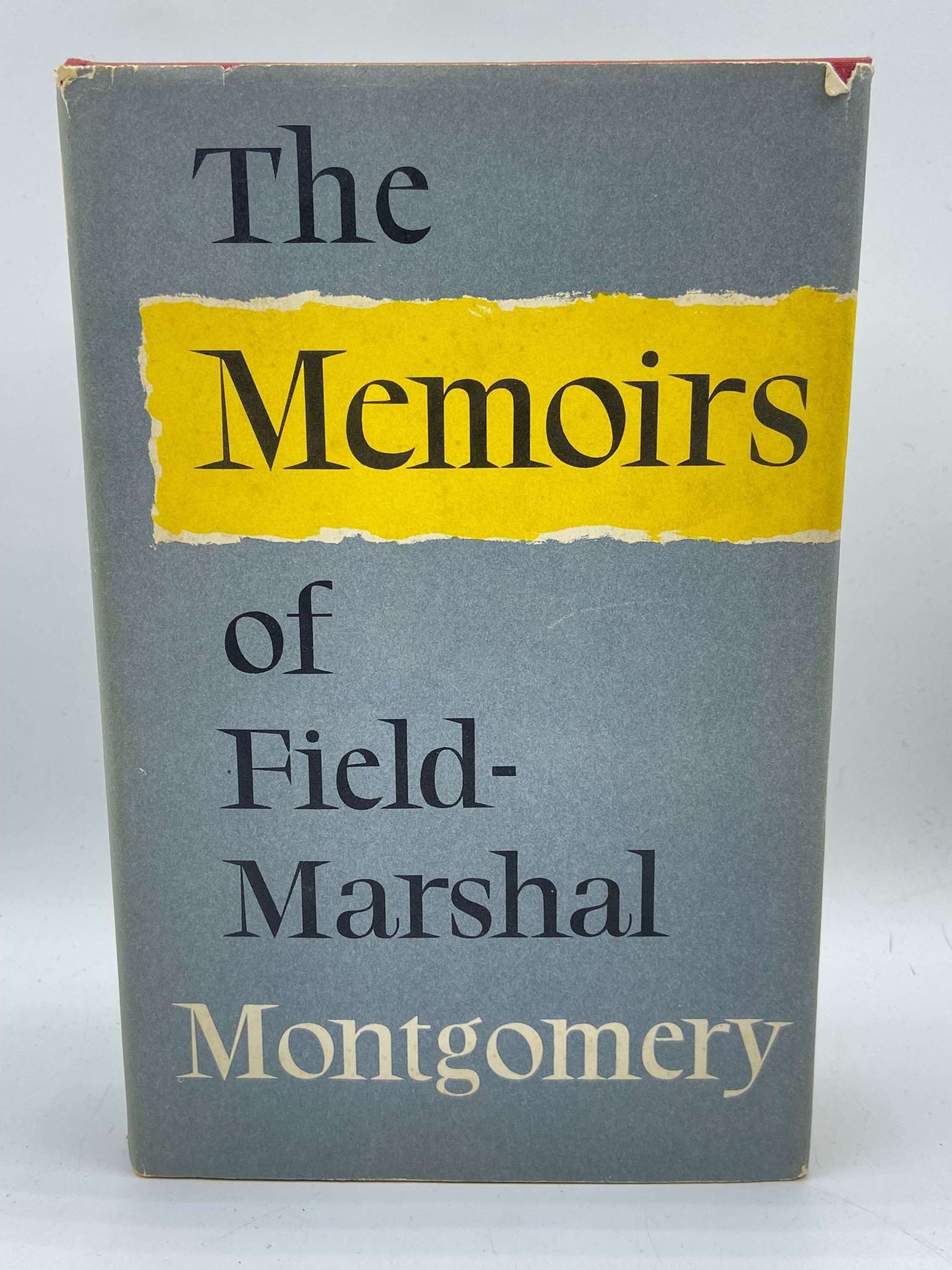 WW2 The Memoirs Field Marshal Viscount Montgomery Published In 1958
