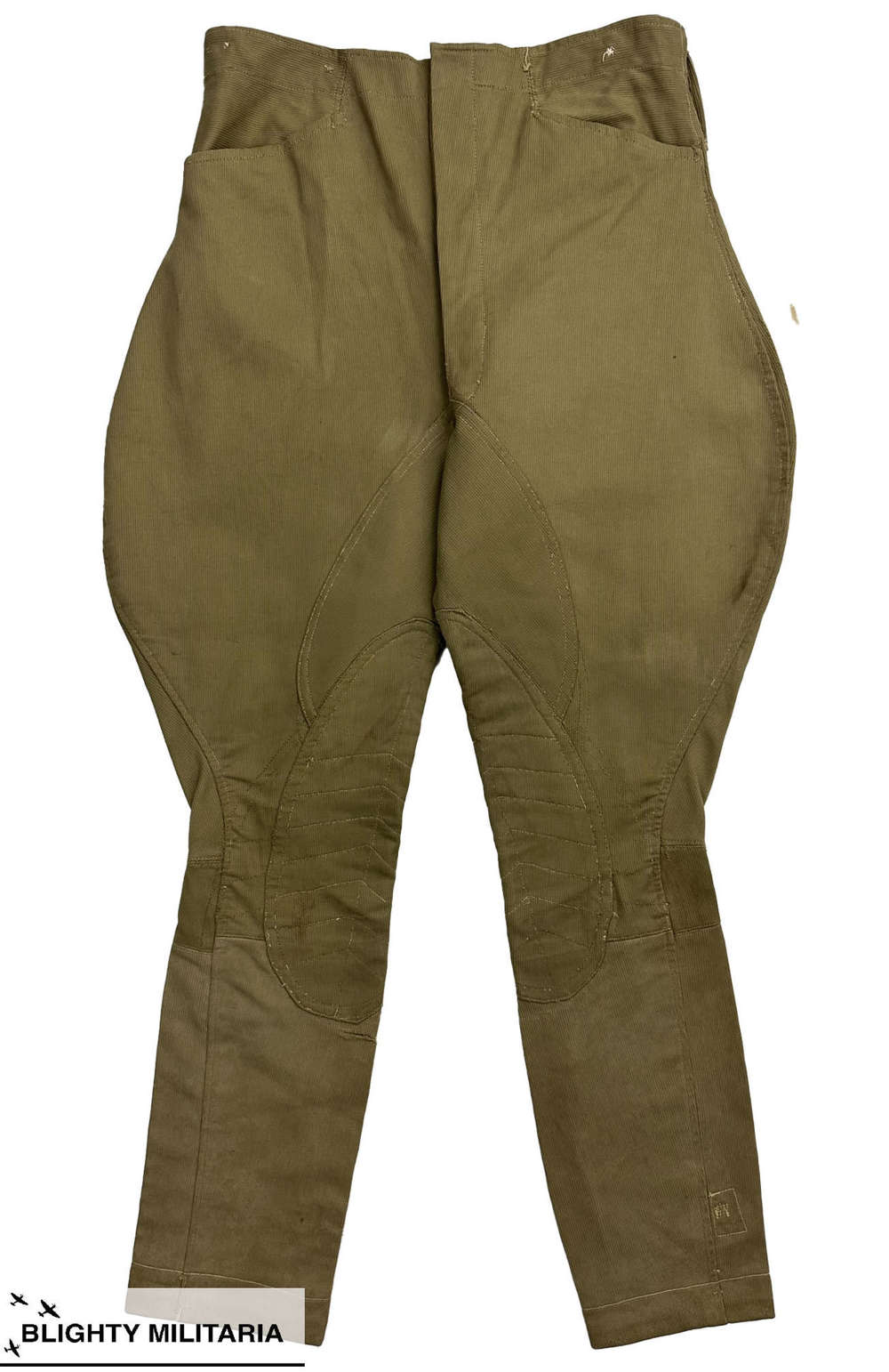 Original 1941 Dated Indian Made British Army Khaki Drill Jodhpurs