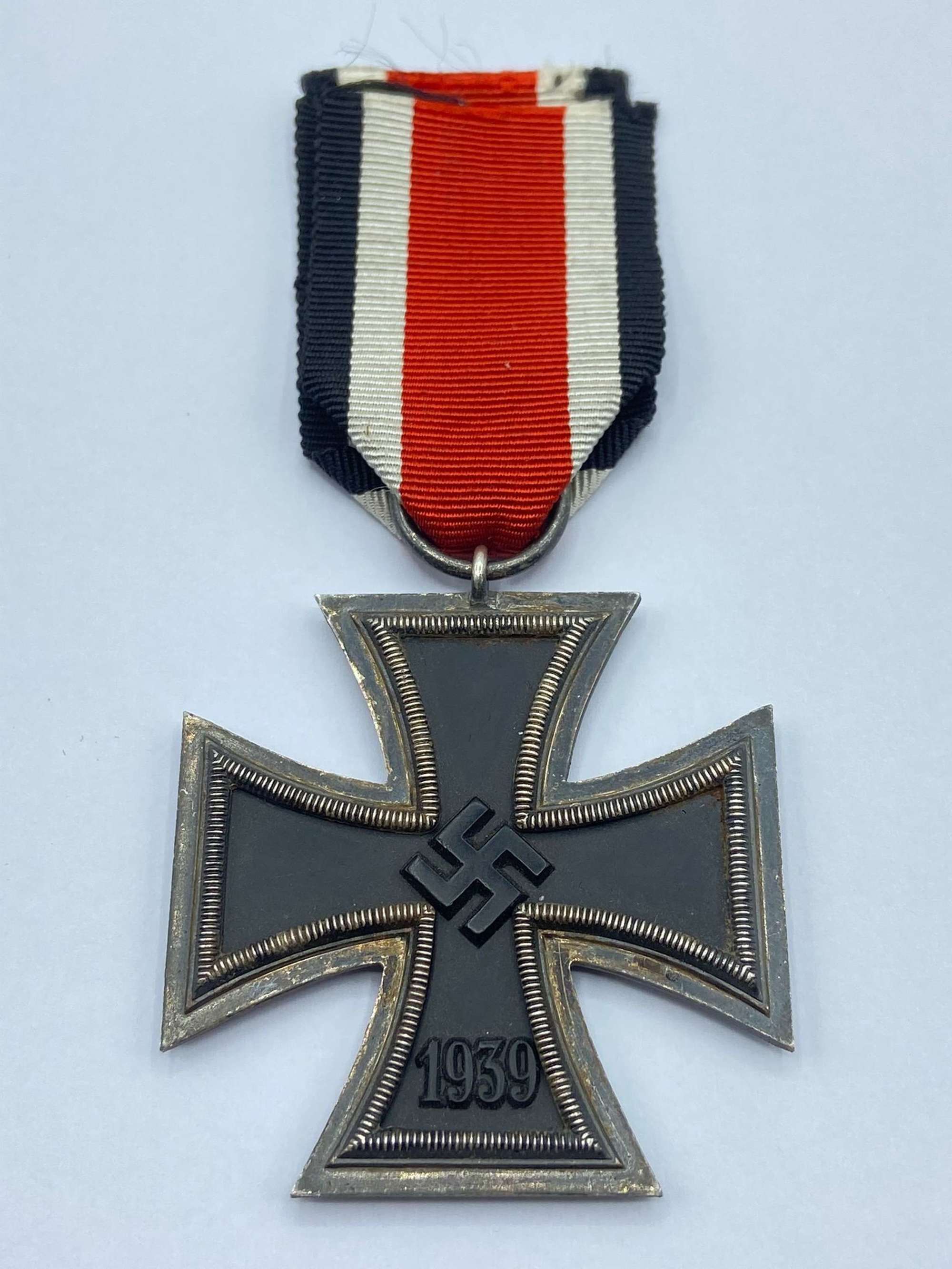 WW2 German Iron Cross 2nd Class & Ribbon By Grossman & Co