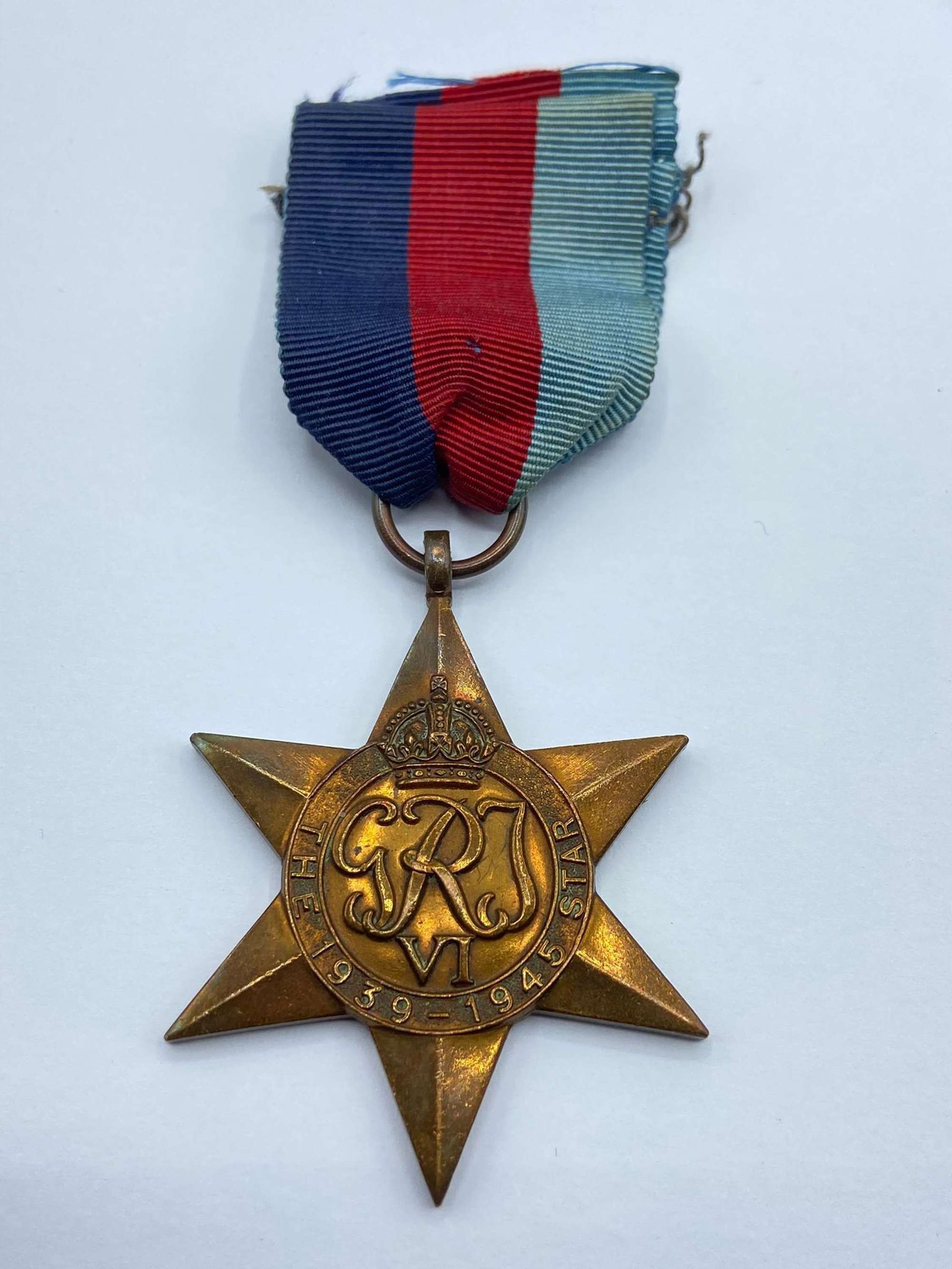 WW2 British & Commonwealth 1939-45 Star Medal & Original Ribbon