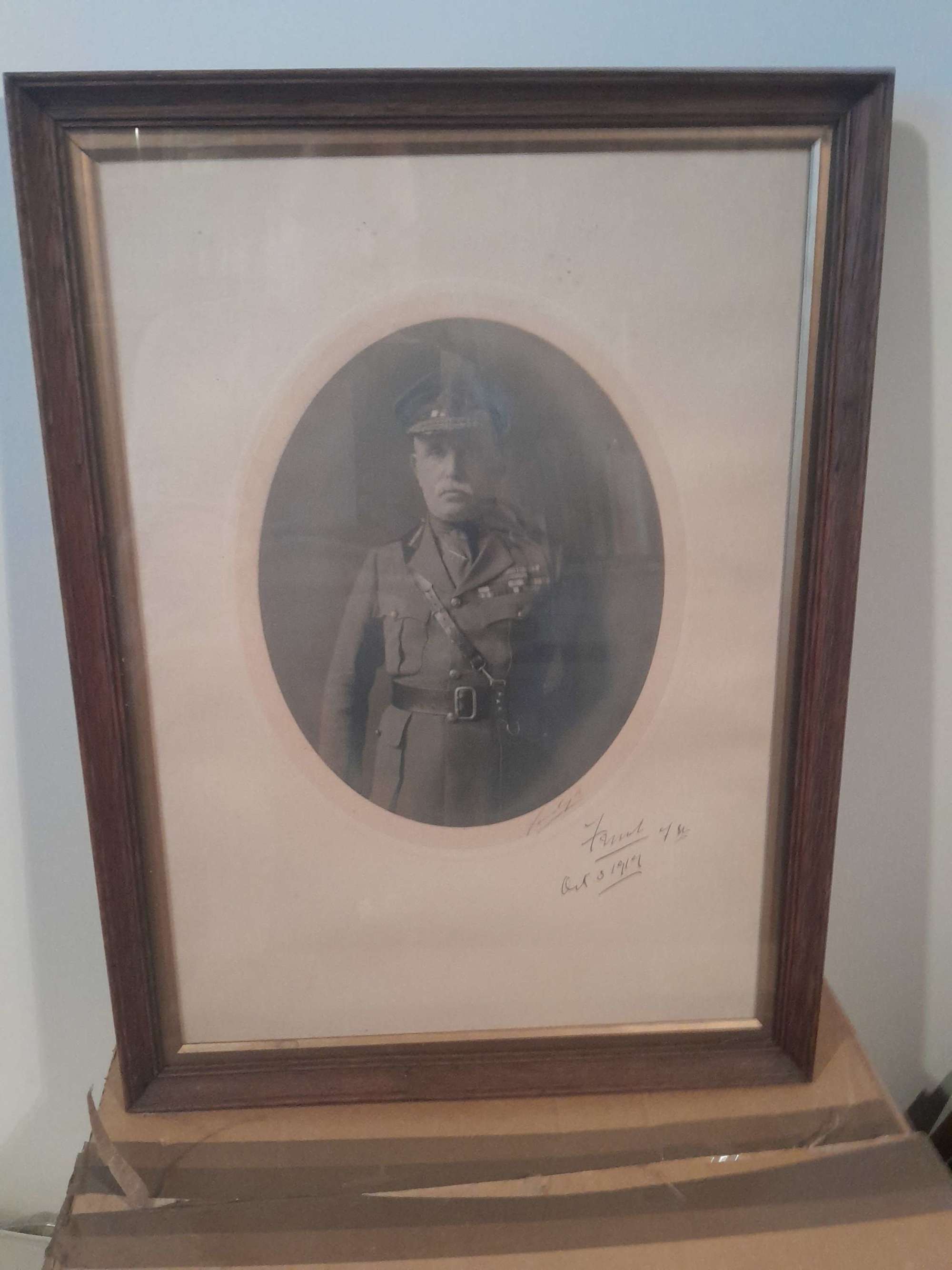 World War One signed Portrait Photo of Fieldmarshal Sir John French