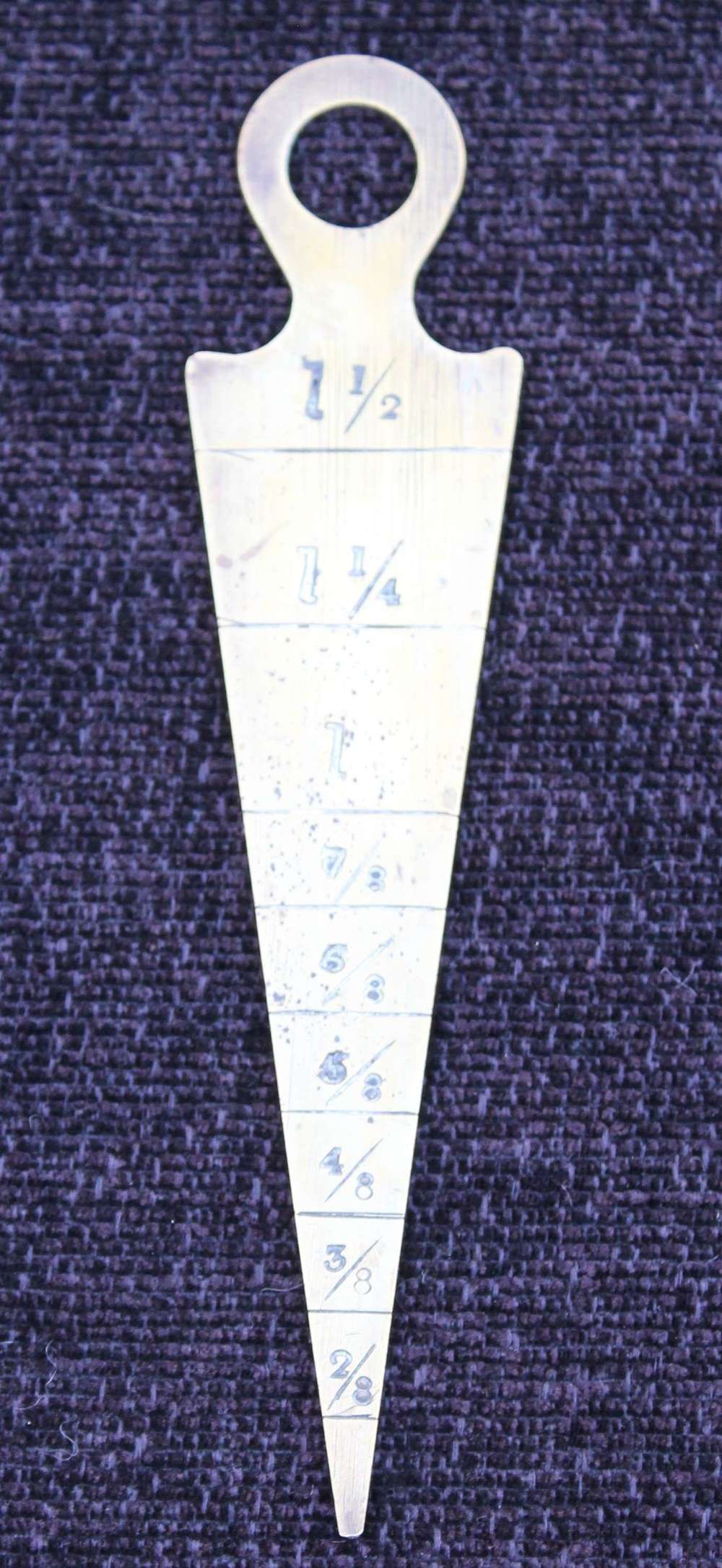 Georgian Brass Bore Gauge