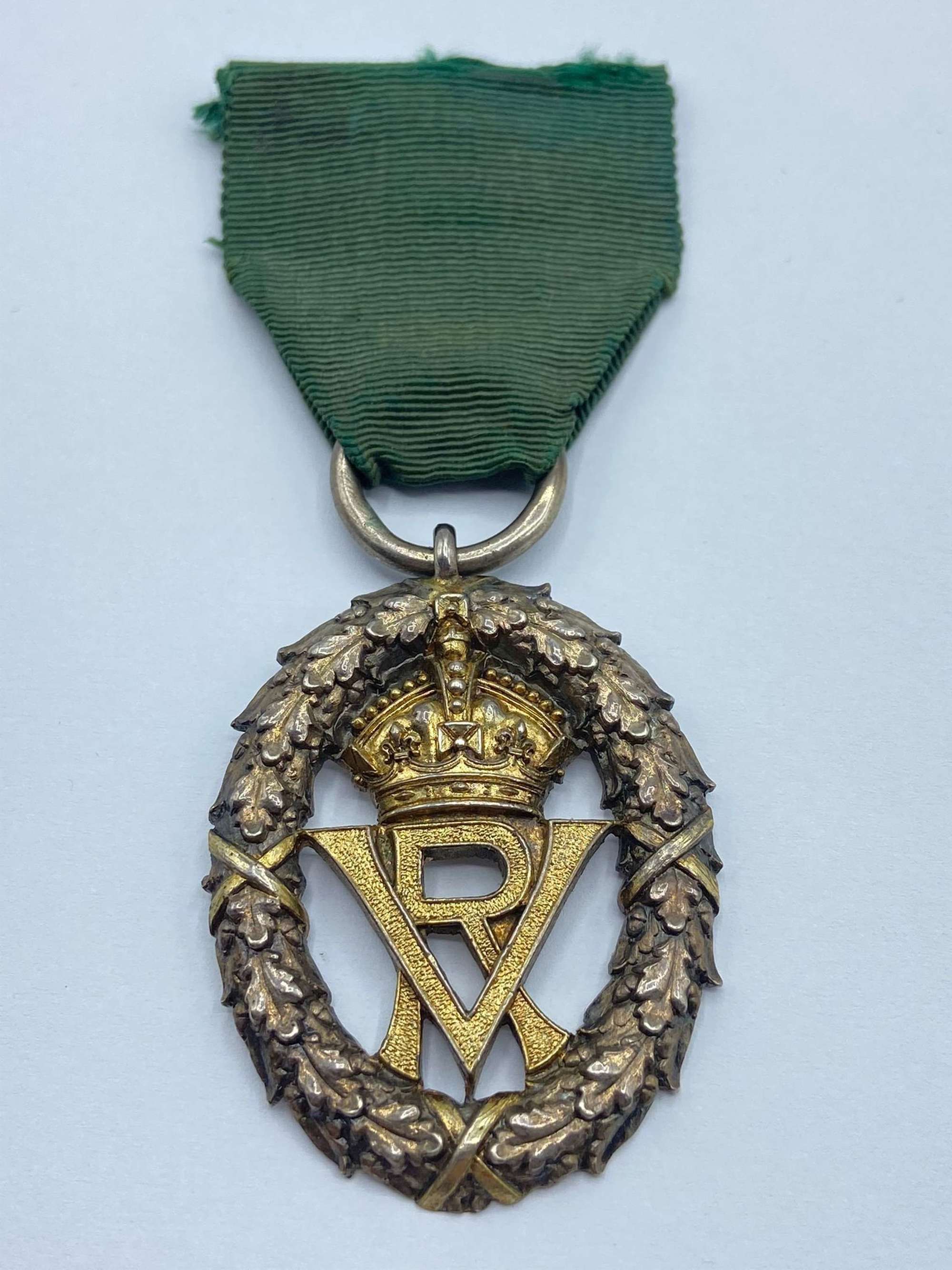 Victorian British Army Volunteer Officers Silver Hallmarked 1892 Medal