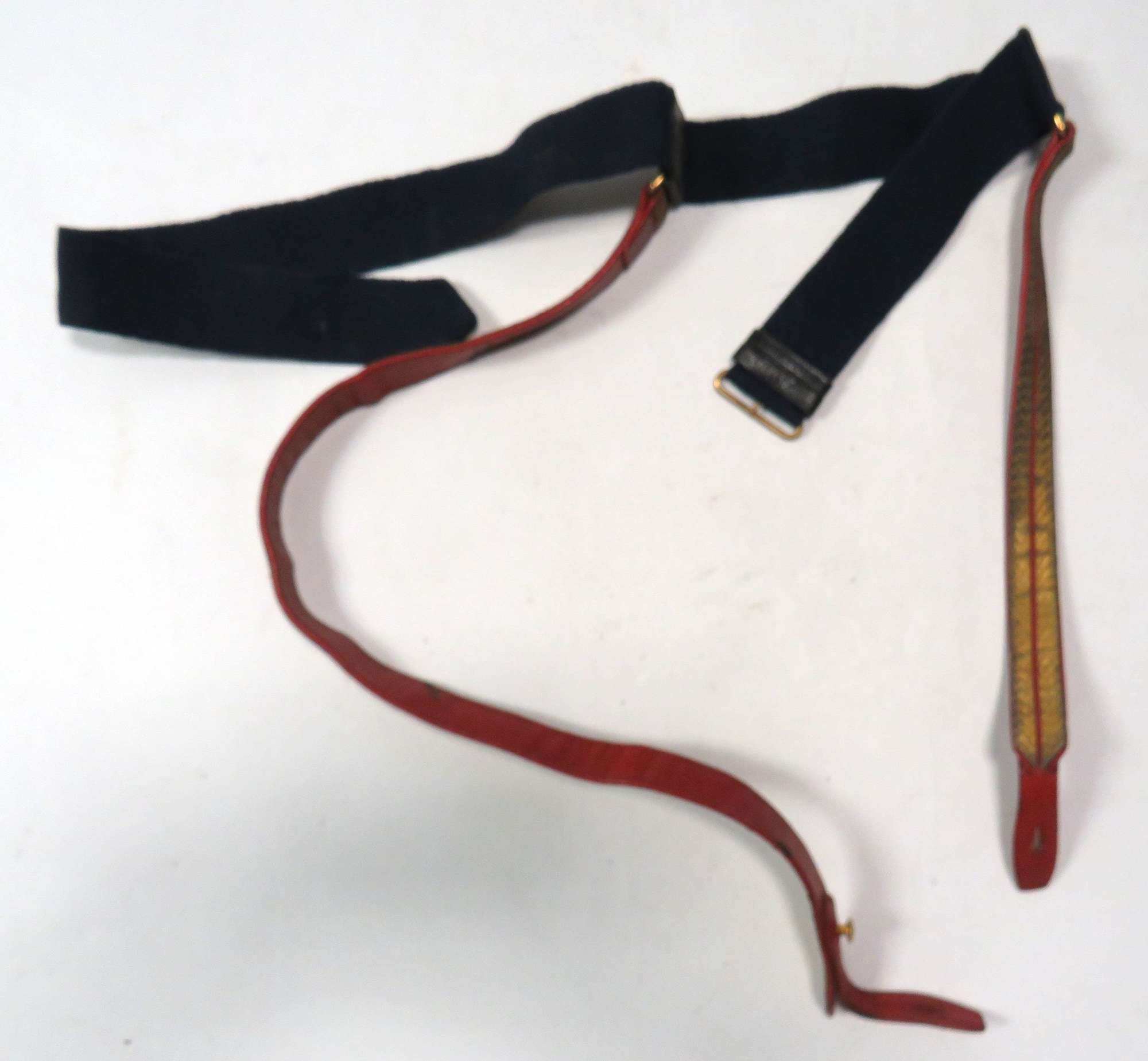 Early 20th Century Infantry Officers Undress Sword Belt