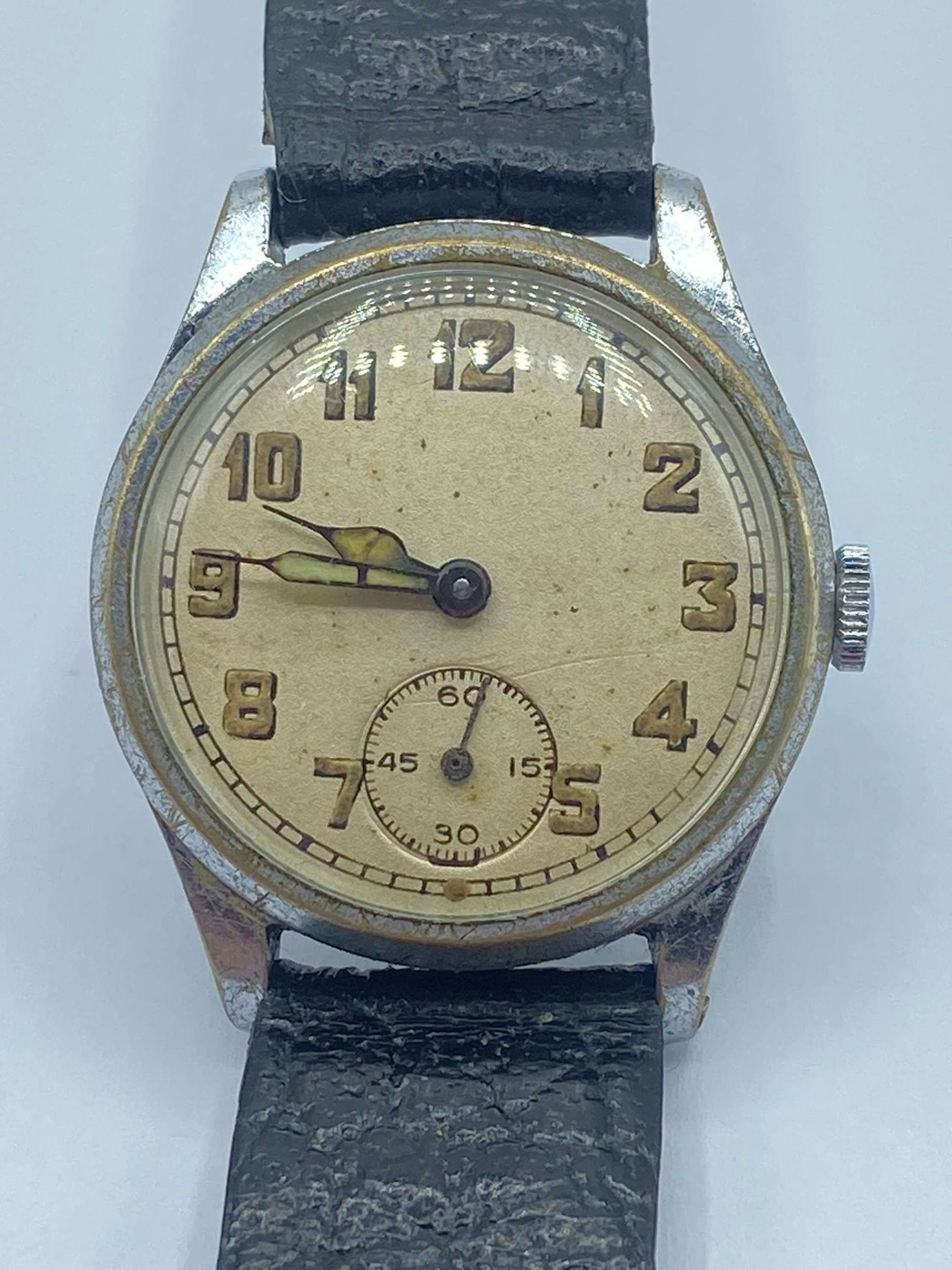 WW2 Period British/ German Military Ralco Movado Working Wrist Watch