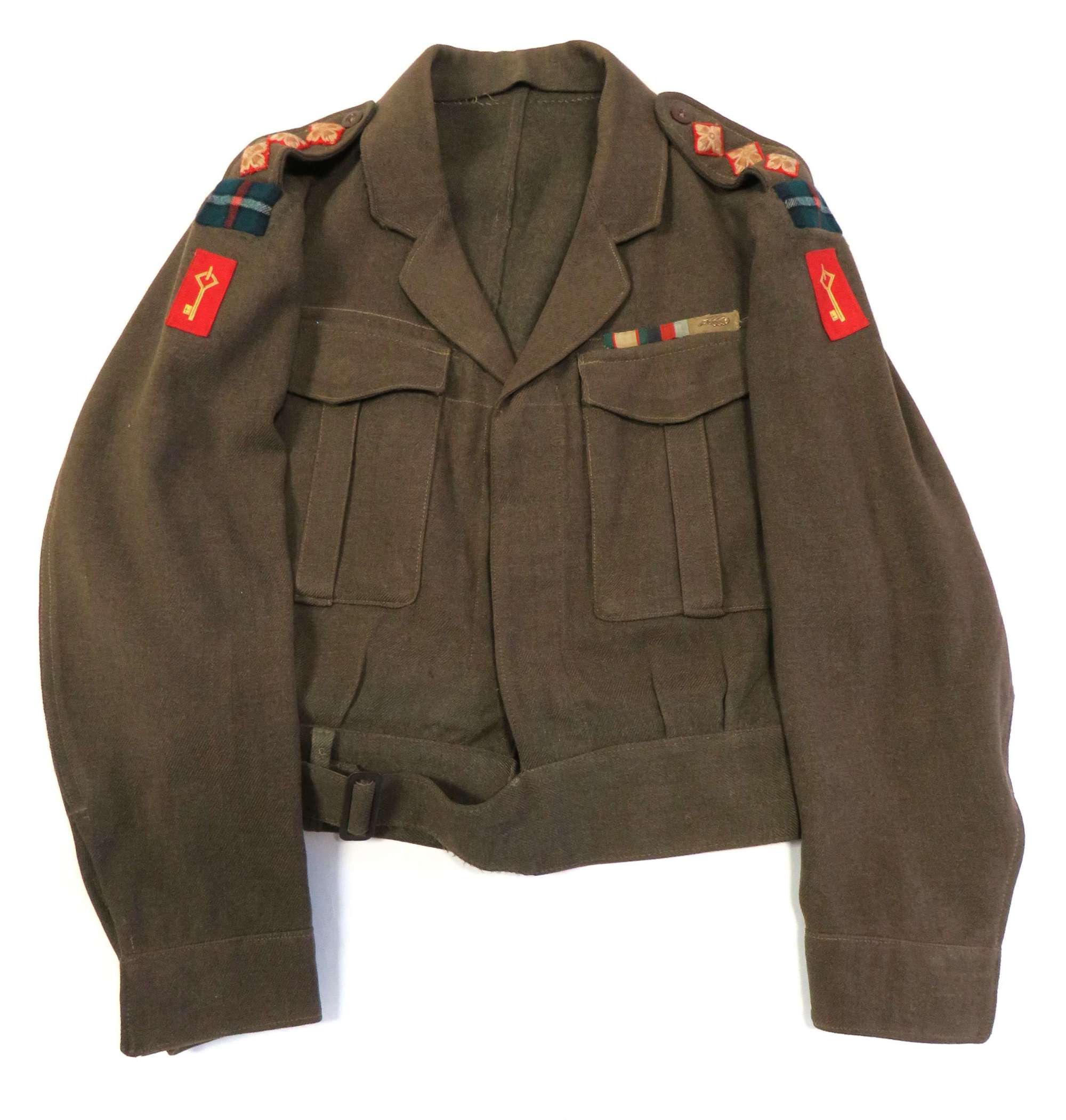 1937-40 Pattern Seaforth Highlanders Officers Battledress Jacket