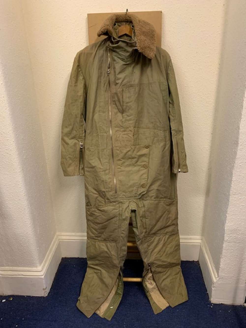 RARE 1930's PATTERN SIDCOT FLYING SUIT ( dated 1938)