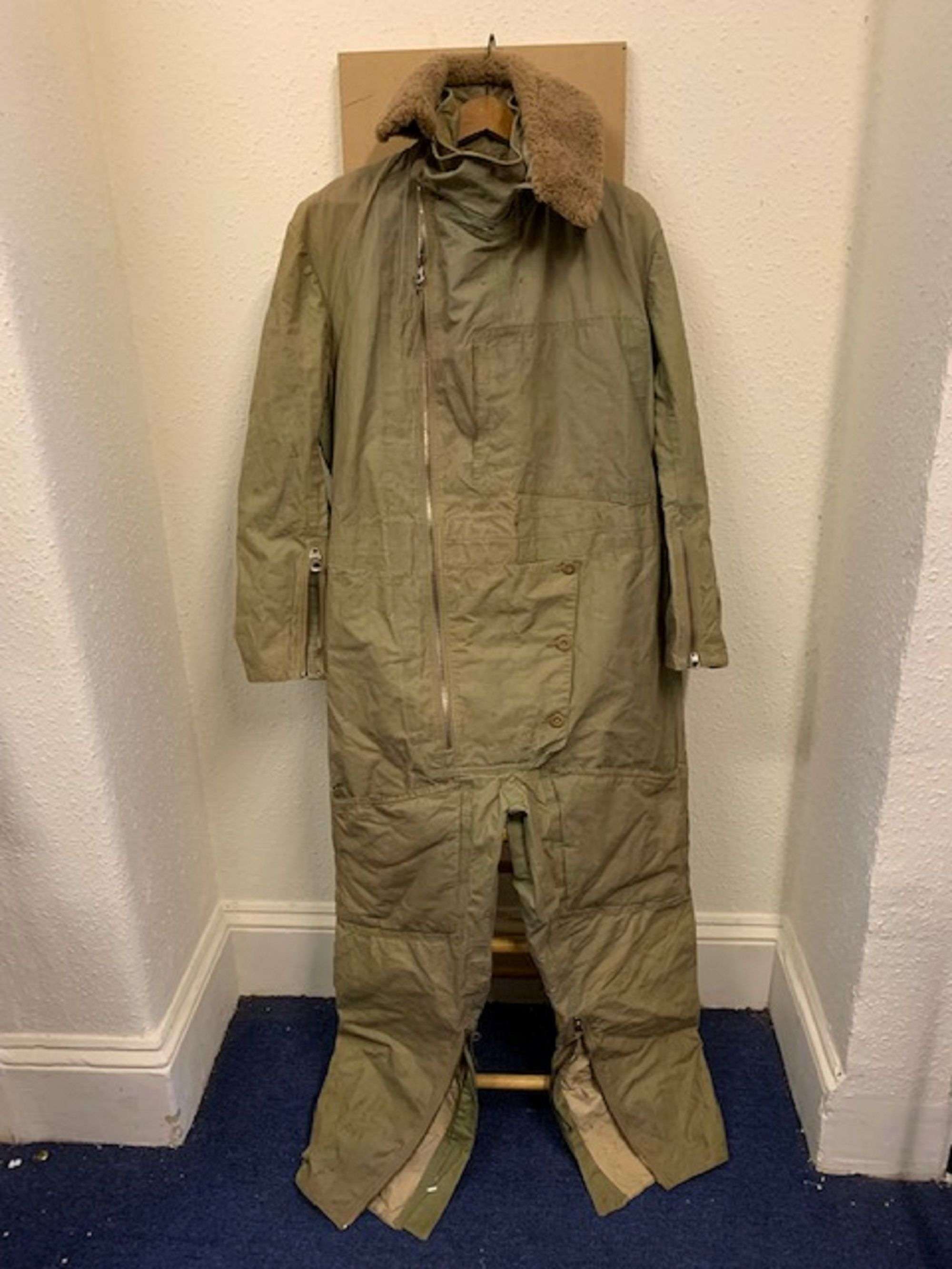 RARE 1930's PATTERN SIDCOT FLYING SUIT