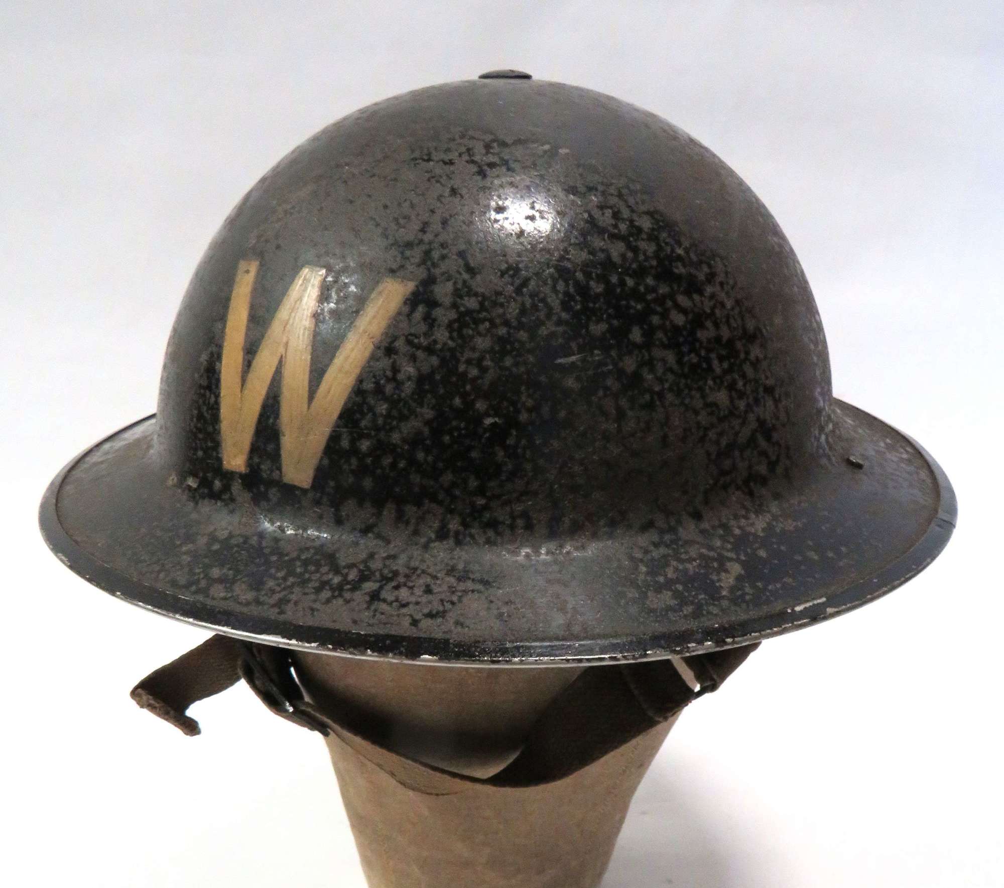 Early War Home Front Wardens Steel Helmet
