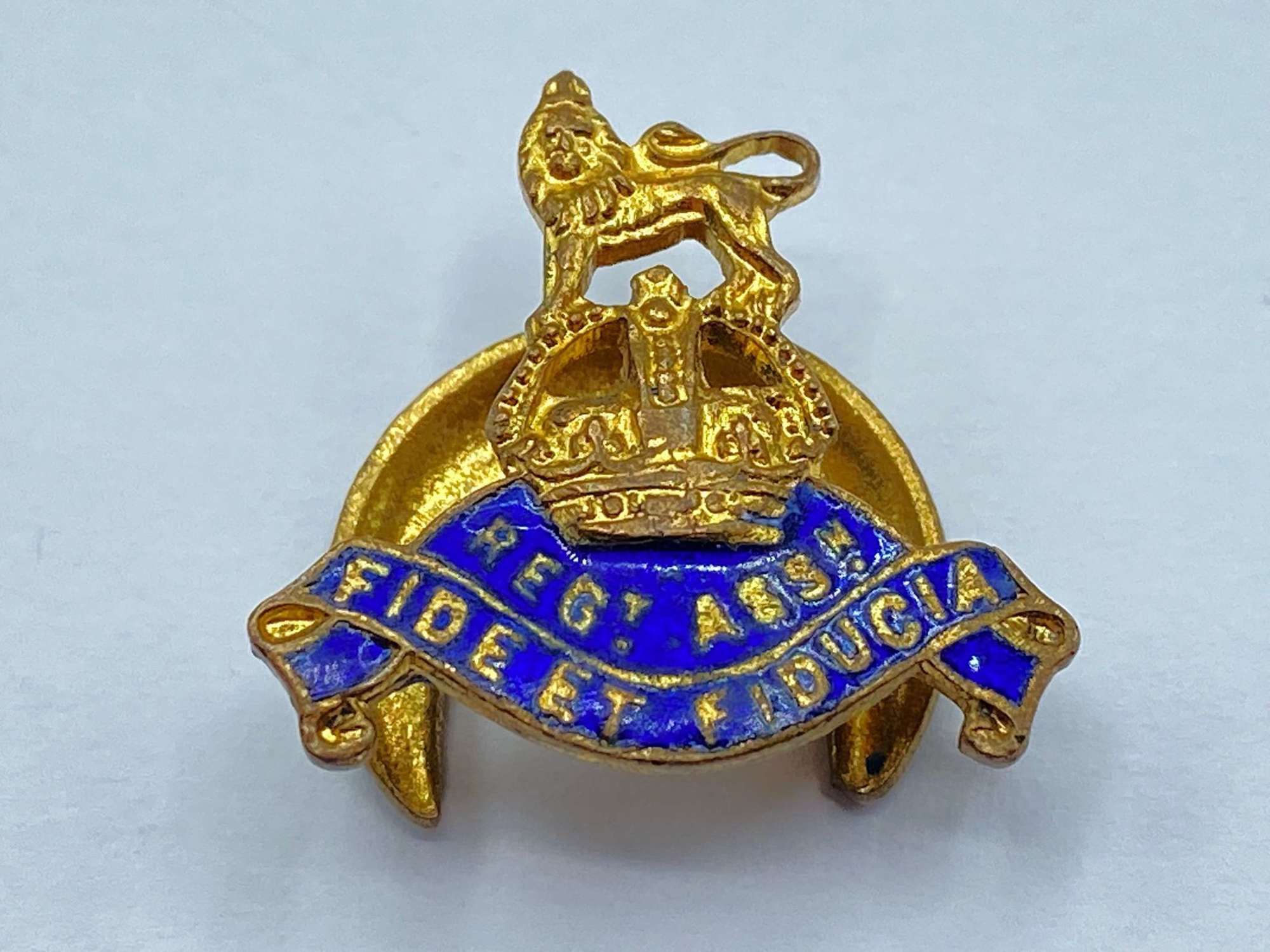 WW2 Period British Army Royal Army Pay Corps Association Badge