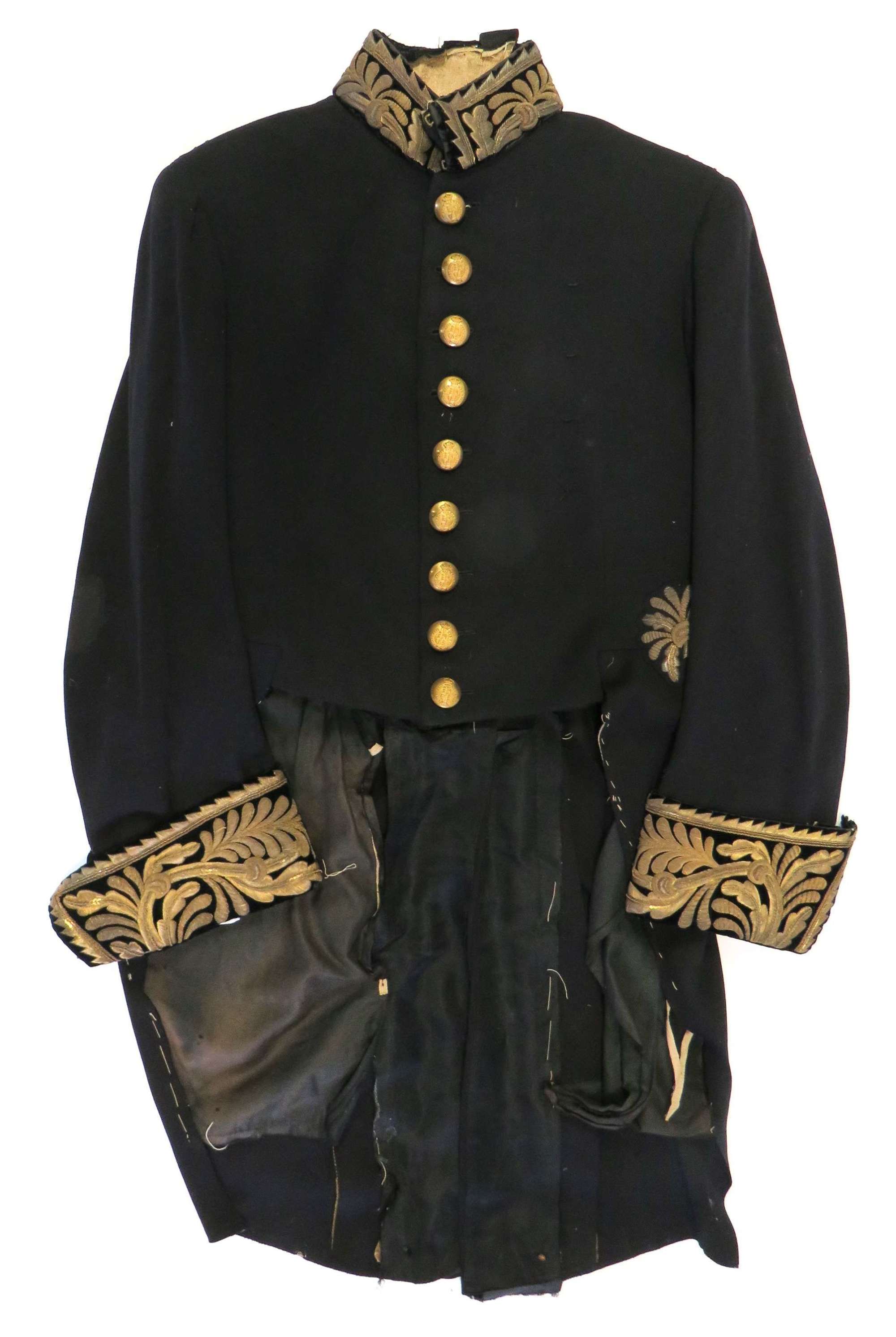 Post 1901 Royal Court Dress Tail Coat