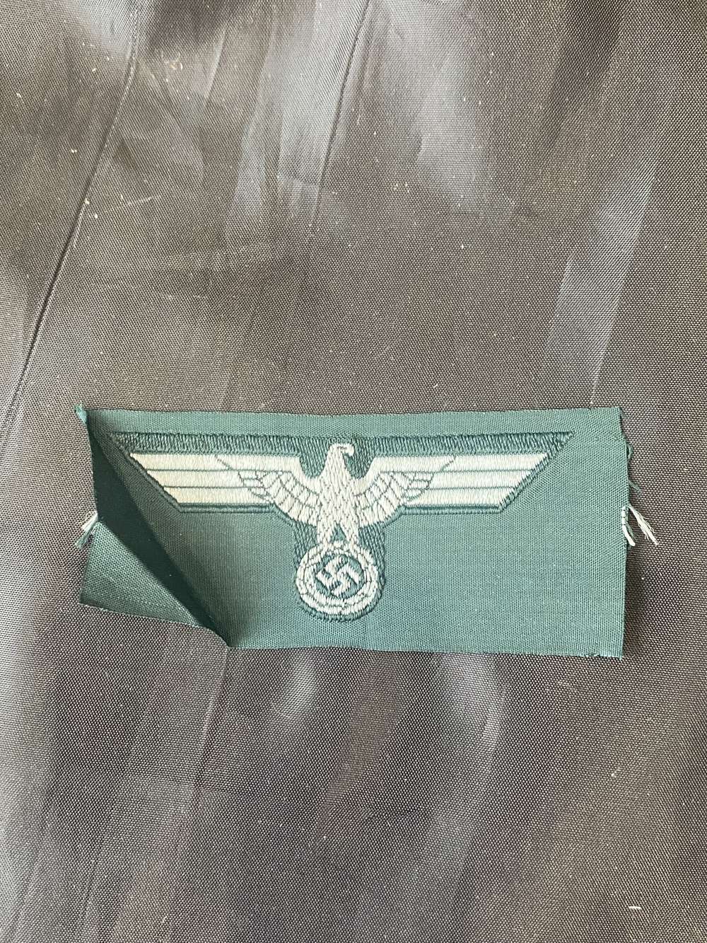 WW2 GERMAN HEER NCO CAP EAGLE