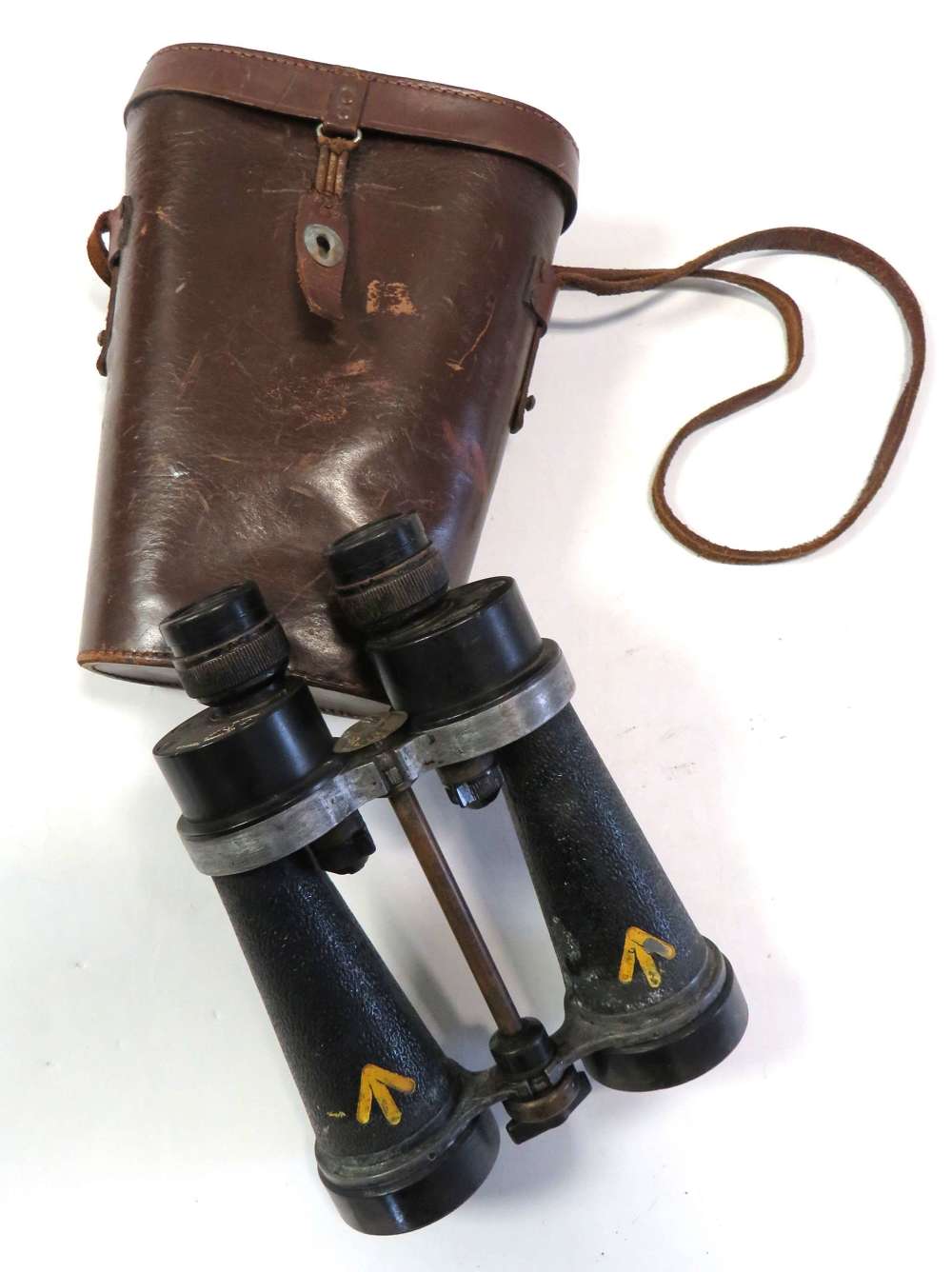 WW2 Naval  Issue 7XCF41 Binoculars by Barr & Stroud . H.M.S Cutlass