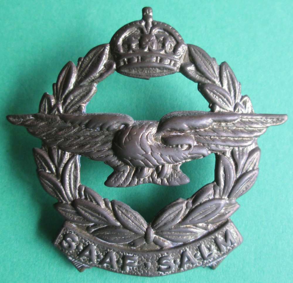 SOUTH AFRICAN AIR FORCE CAP BADGE