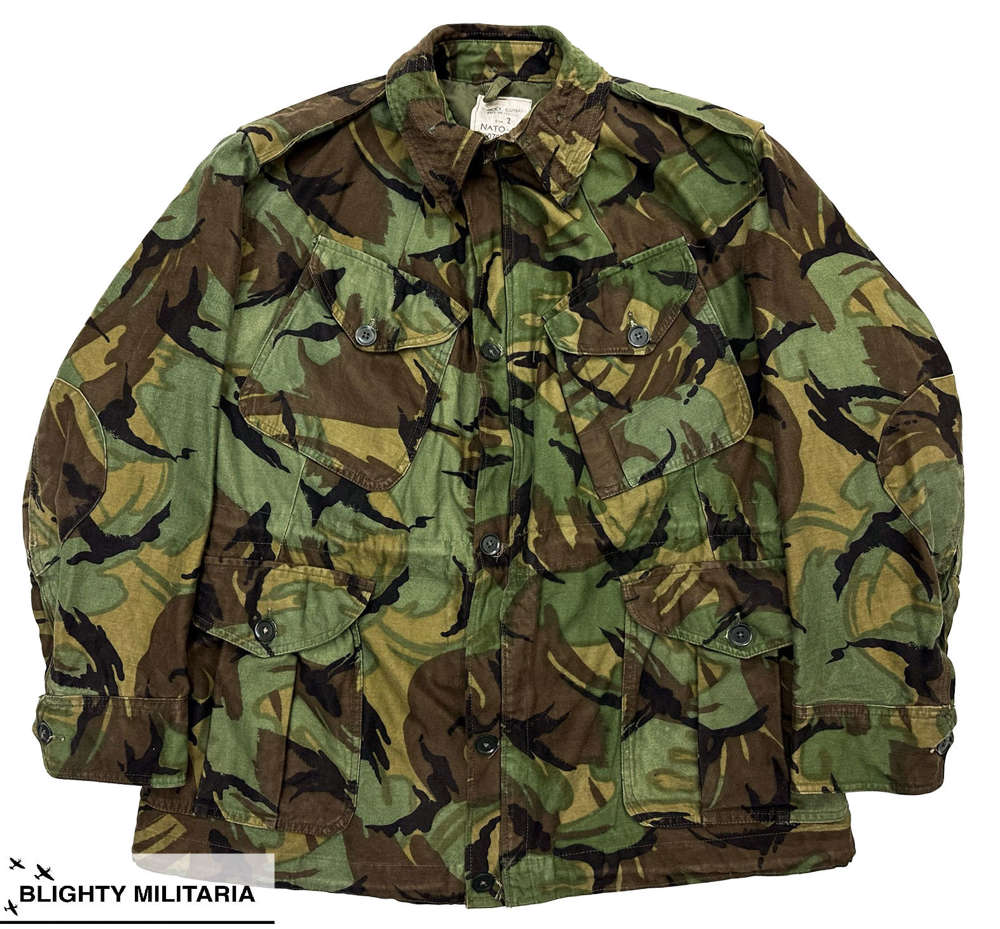 Original British Army 1960 Pattern DPM Combat Smock - Size 2