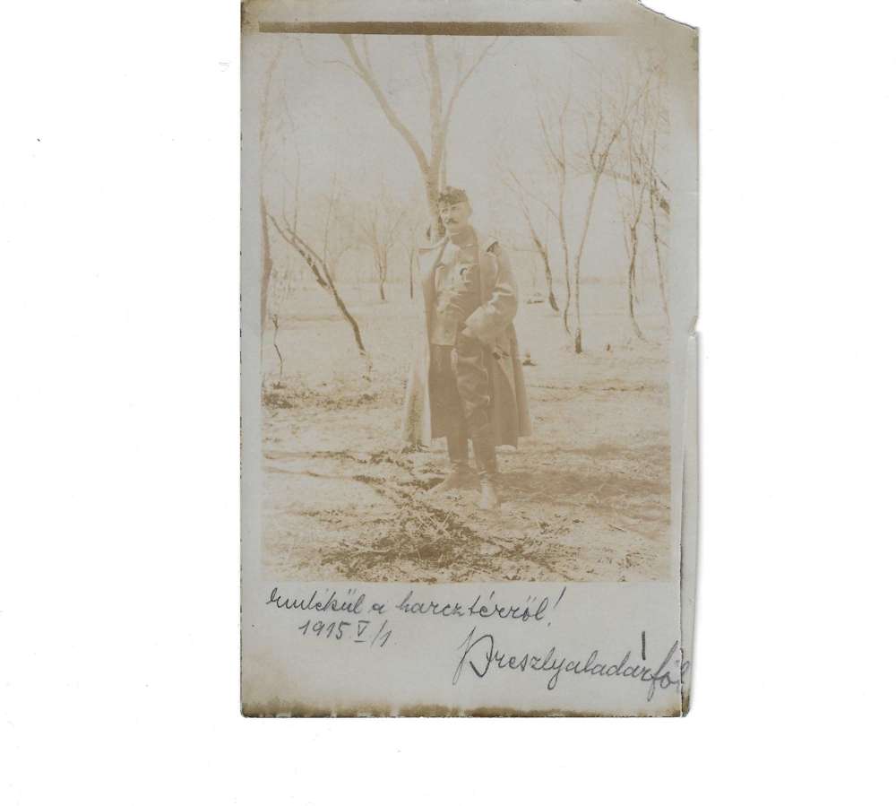 WWI 1915 DATED AUSTRO-HUNGARIAN OFFICER PHOTO