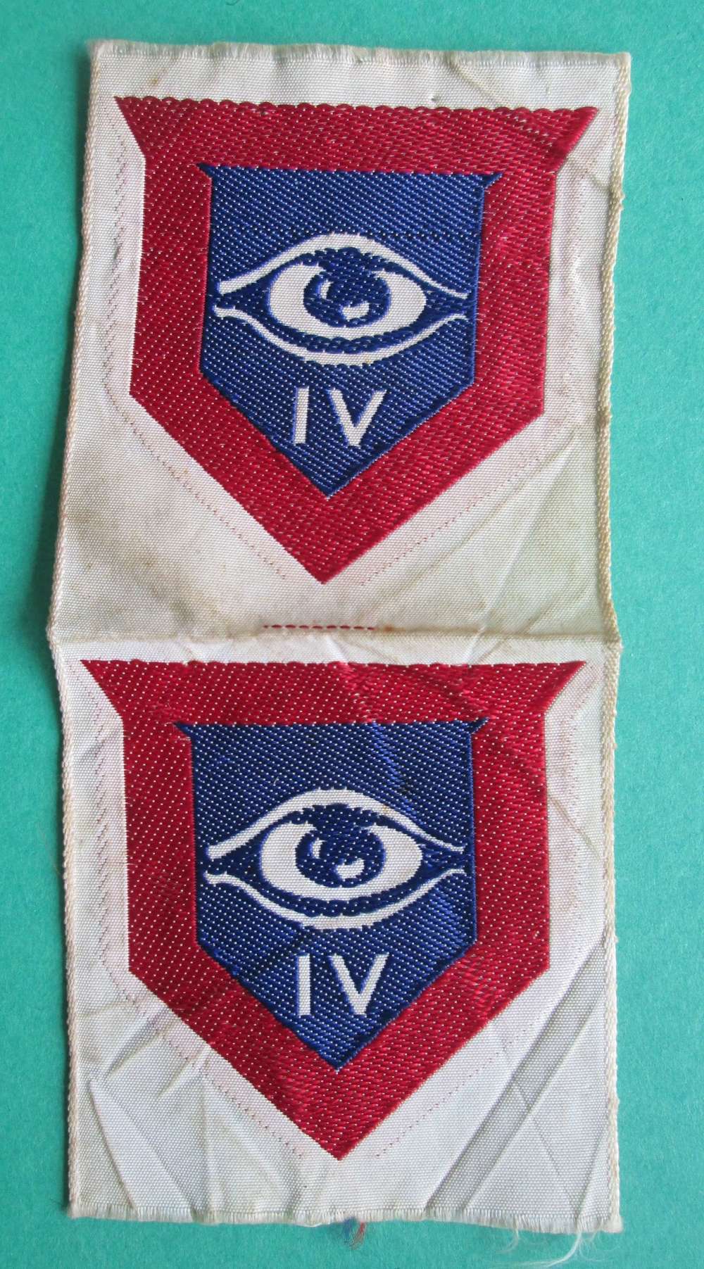 PAIR OF 4TH GUARDS BRIGADE FORMATION SIGNS