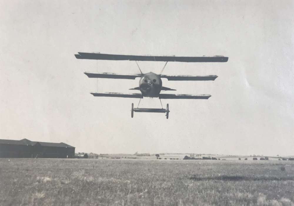Two Fokker Dr1 images